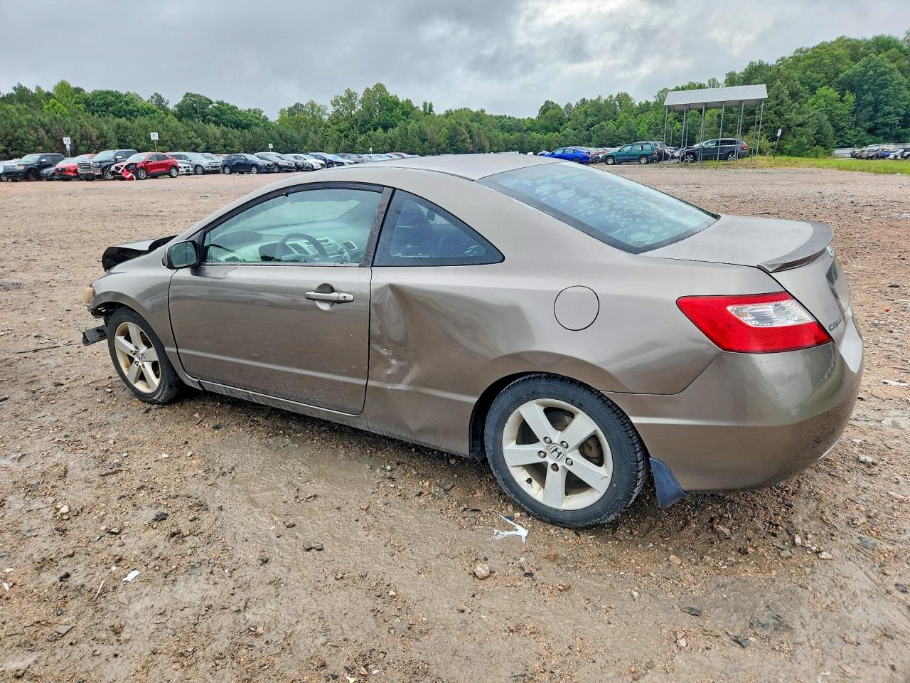 2006 Honda Civic Ex Silver vin: 2HGFG128X6H507864