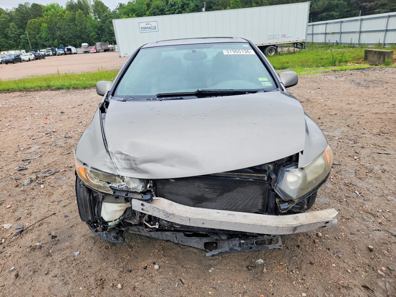 2006 Honda Civic Ex Silver vin: 2HGFG128X6H507864