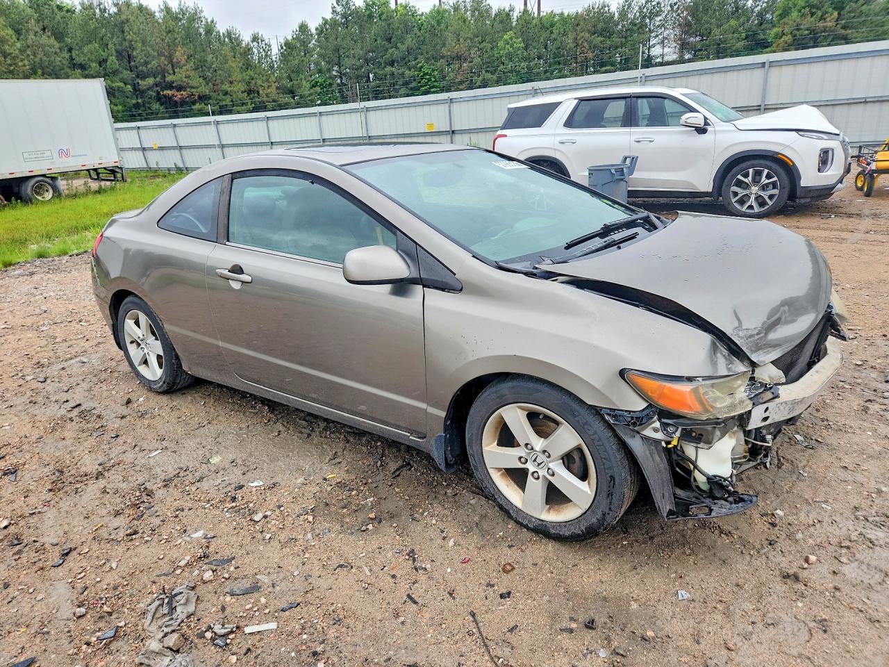 2006 Honda Civic Ex Silver vin: 2HGFG128X6H507864