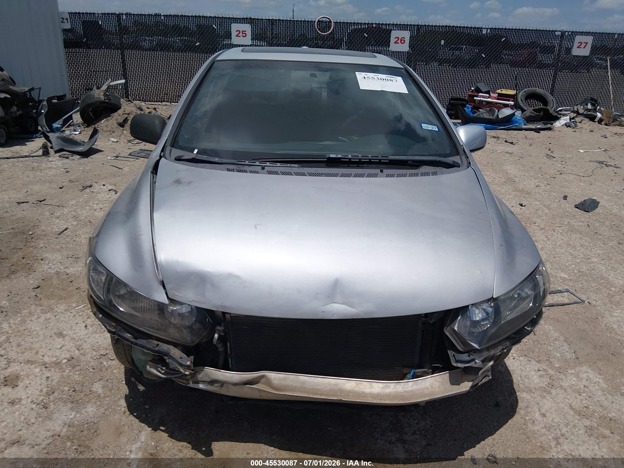 2006 Honda Civic Ex Серебряный vin: 2HGFG128X6H513163