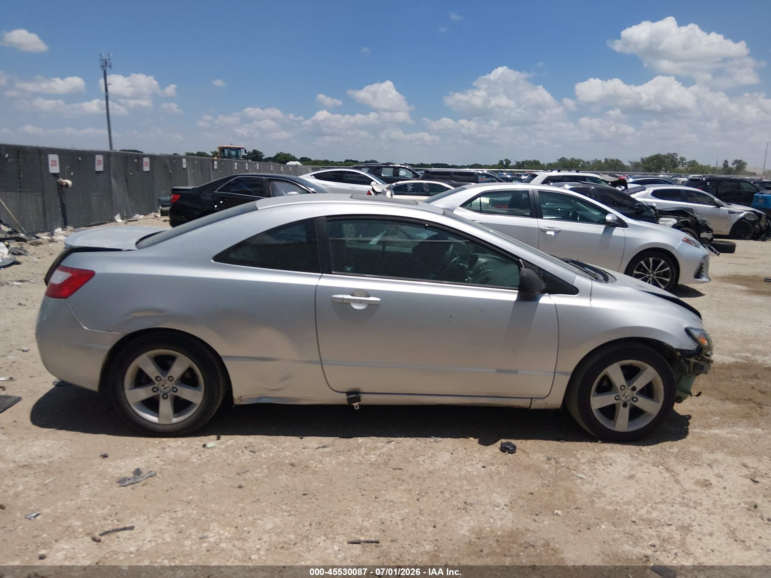2006 Honda Civic Ex Серебряный vin: 2HGFG128X6H513163