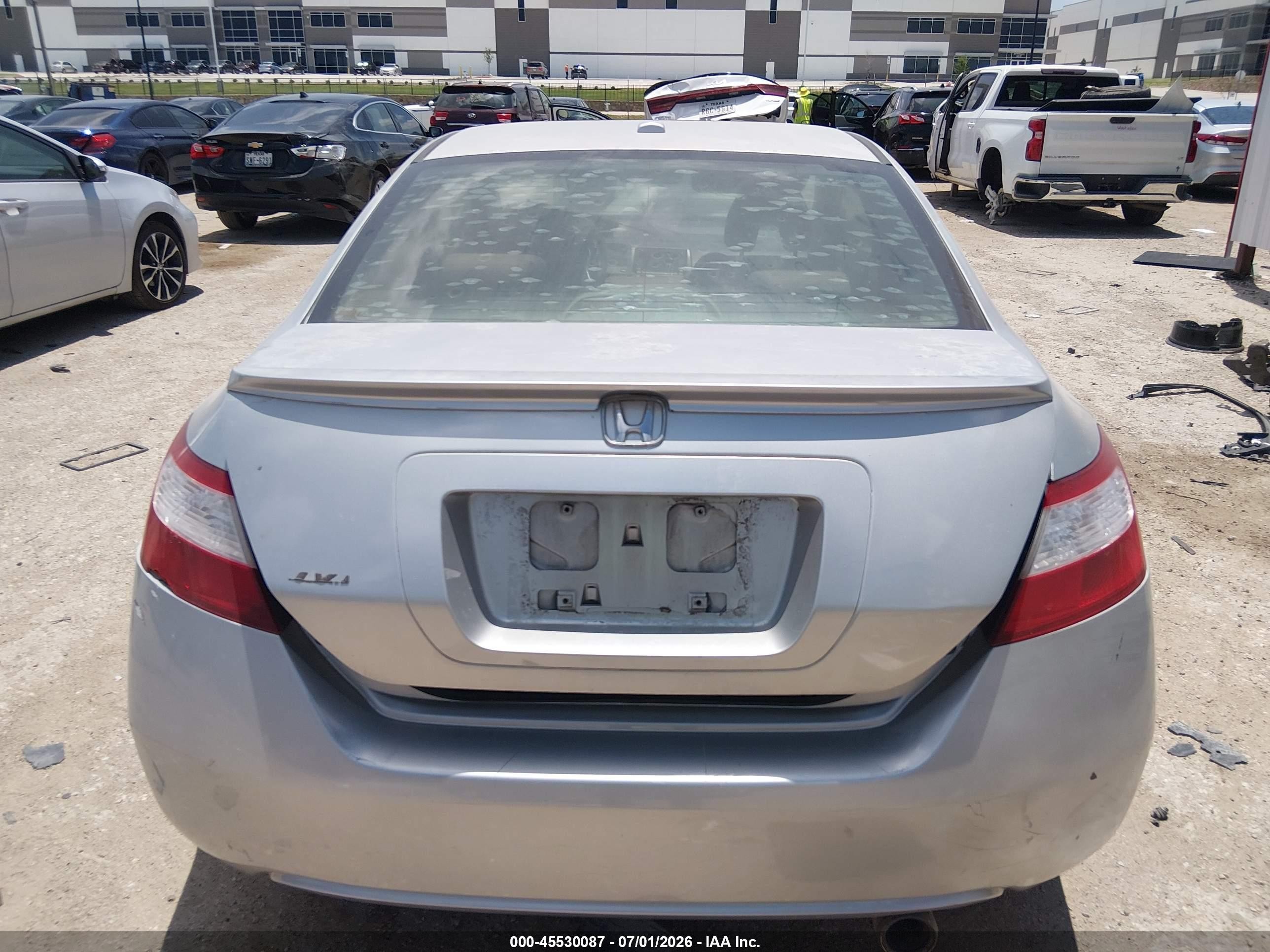 2006 Honda Civic Ex Серебряный vin: 2HGFG128X6H513163