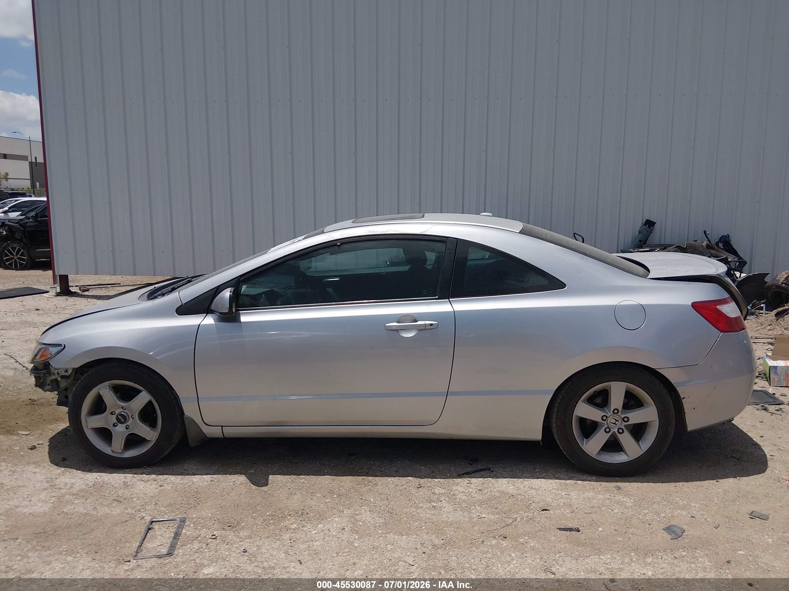 2006 Honda Civic Ex Серебряный vin: 2HGFG128X6H513163