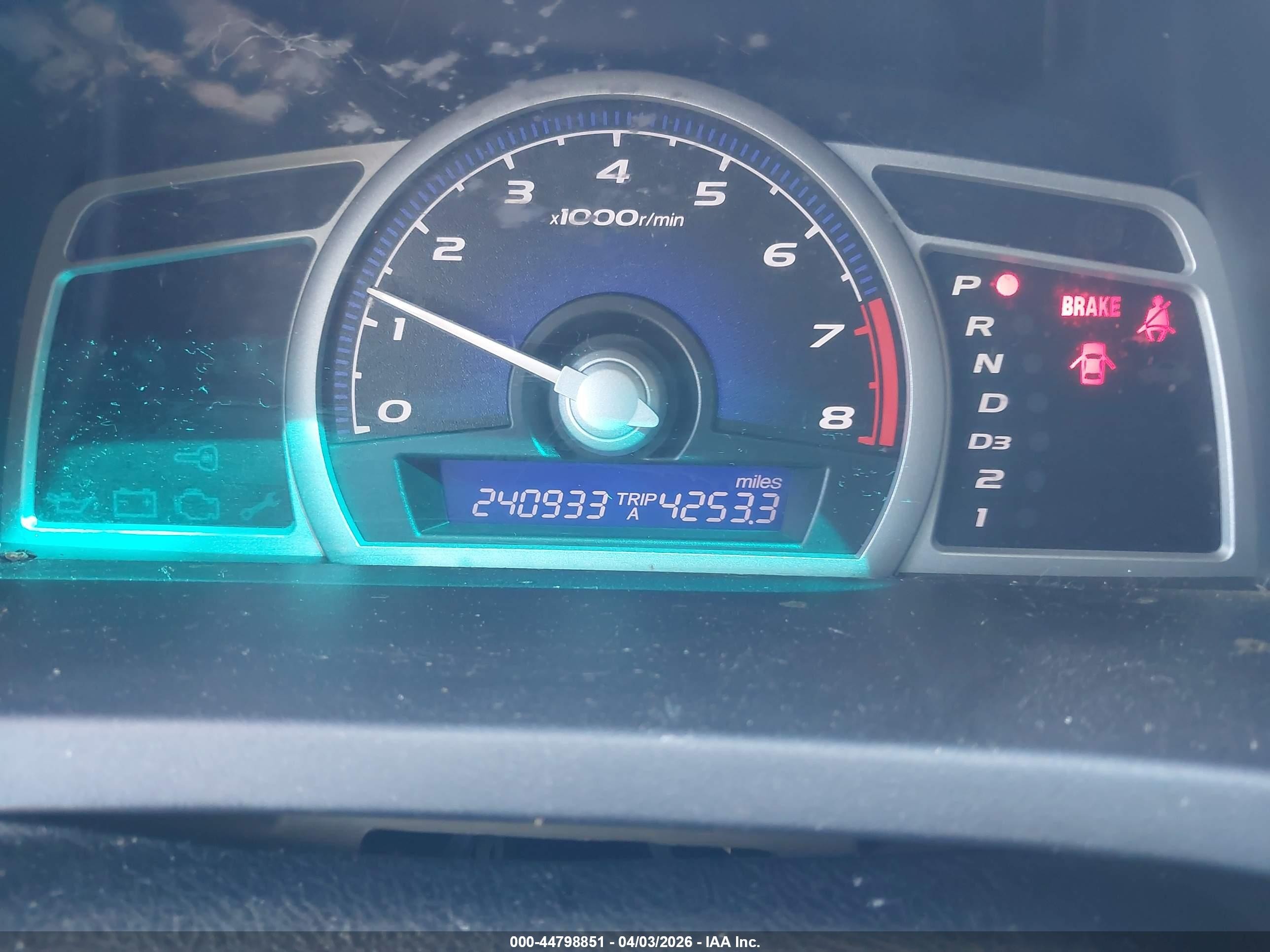 2006 Honda Civic Ex White vin: 2HGFG128X6H519741