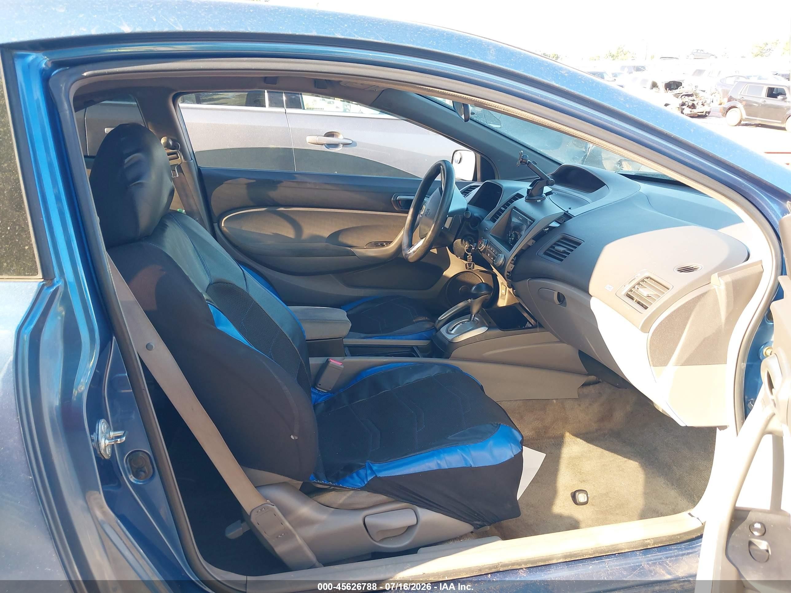 2006 Honda Civic Ex Blue vin: 2HGFG128X6H522381