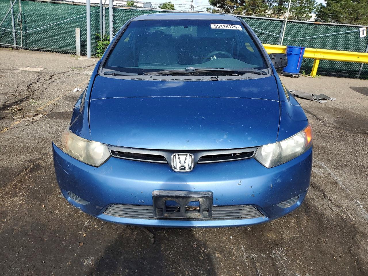 2006 Honda Civic Ex Blue vin: 2HGFG128X6H534918