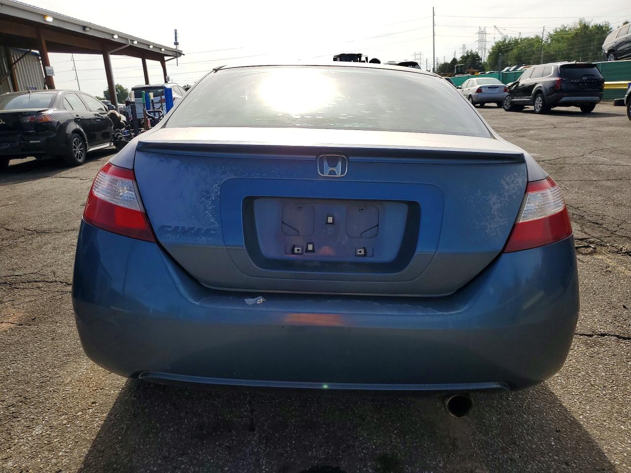 2006 Honda Civic Ex Blue vin: 2HGFG128X6H534918