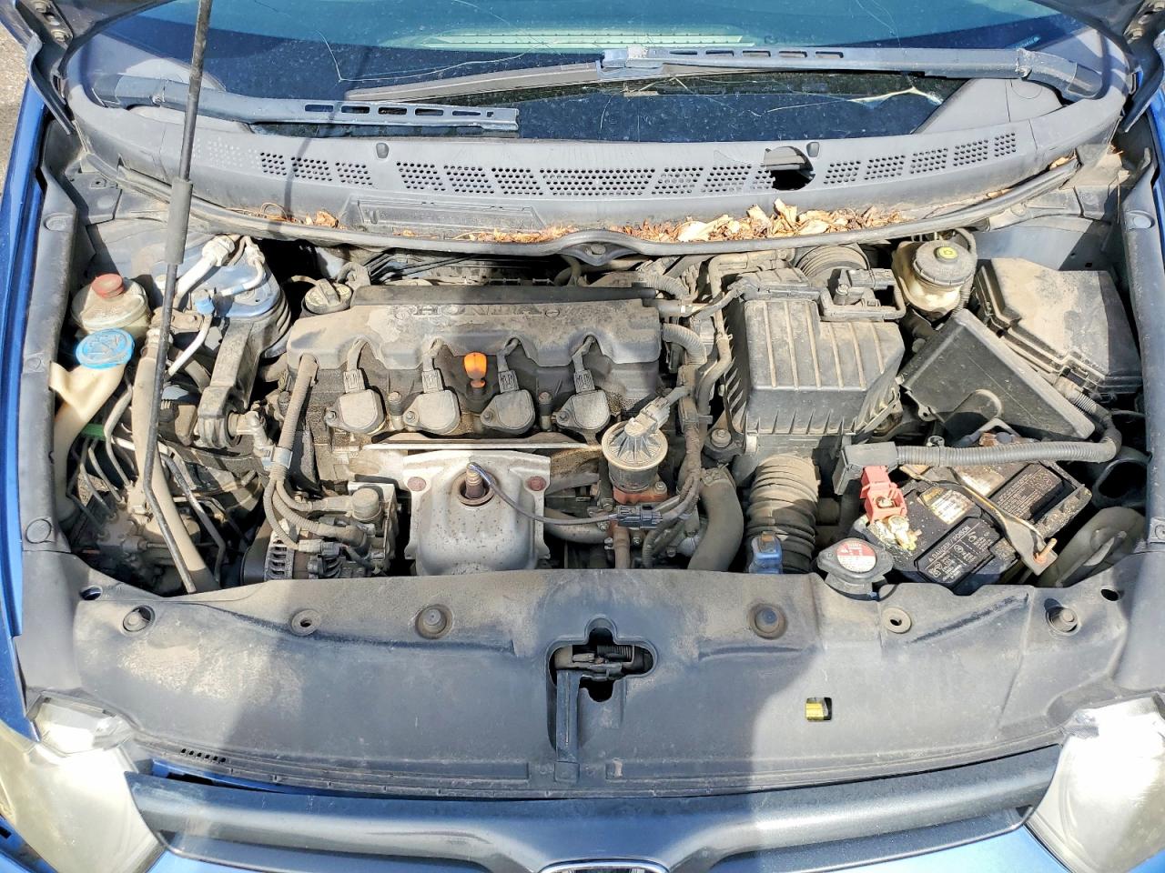 2006 Honda Civic Ex Blue vin: 2HGFG128X6H534918