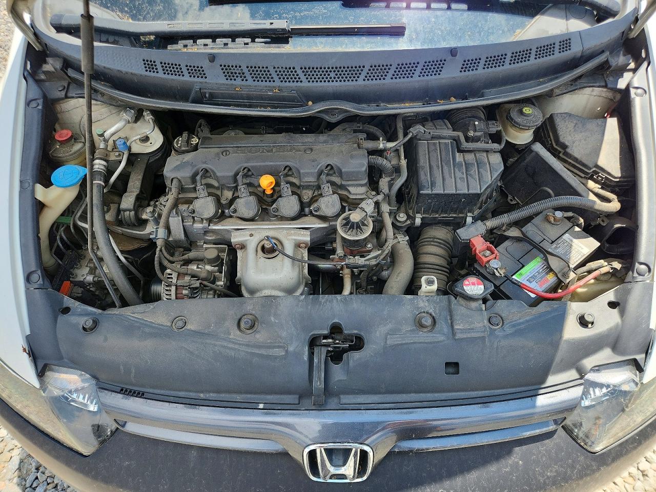 2006 Honda Civic Ex White vin: 2HGFG128X6H536085