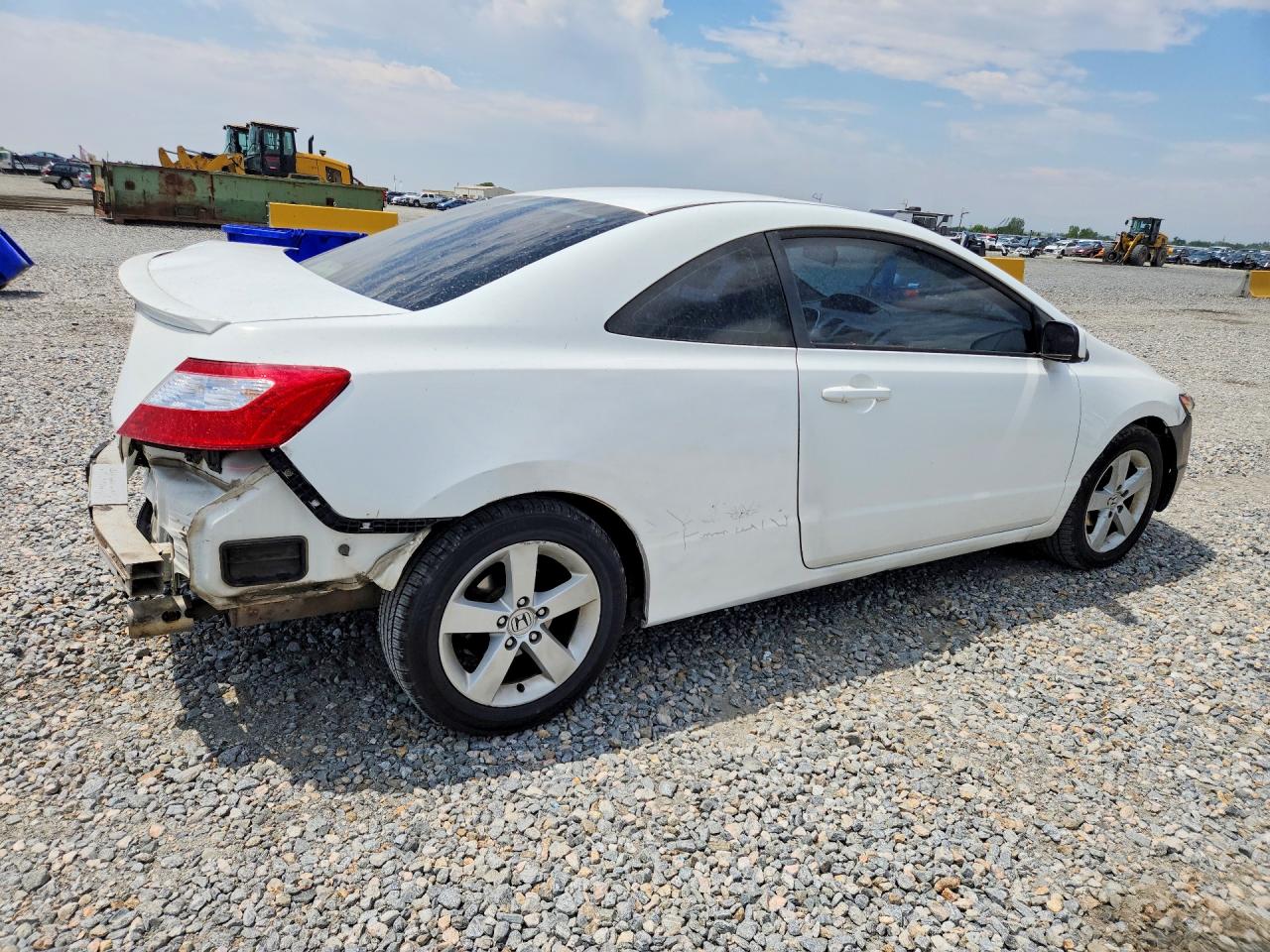 2006 Honda Civic Ex White vin: 2HGFG128X6H536085