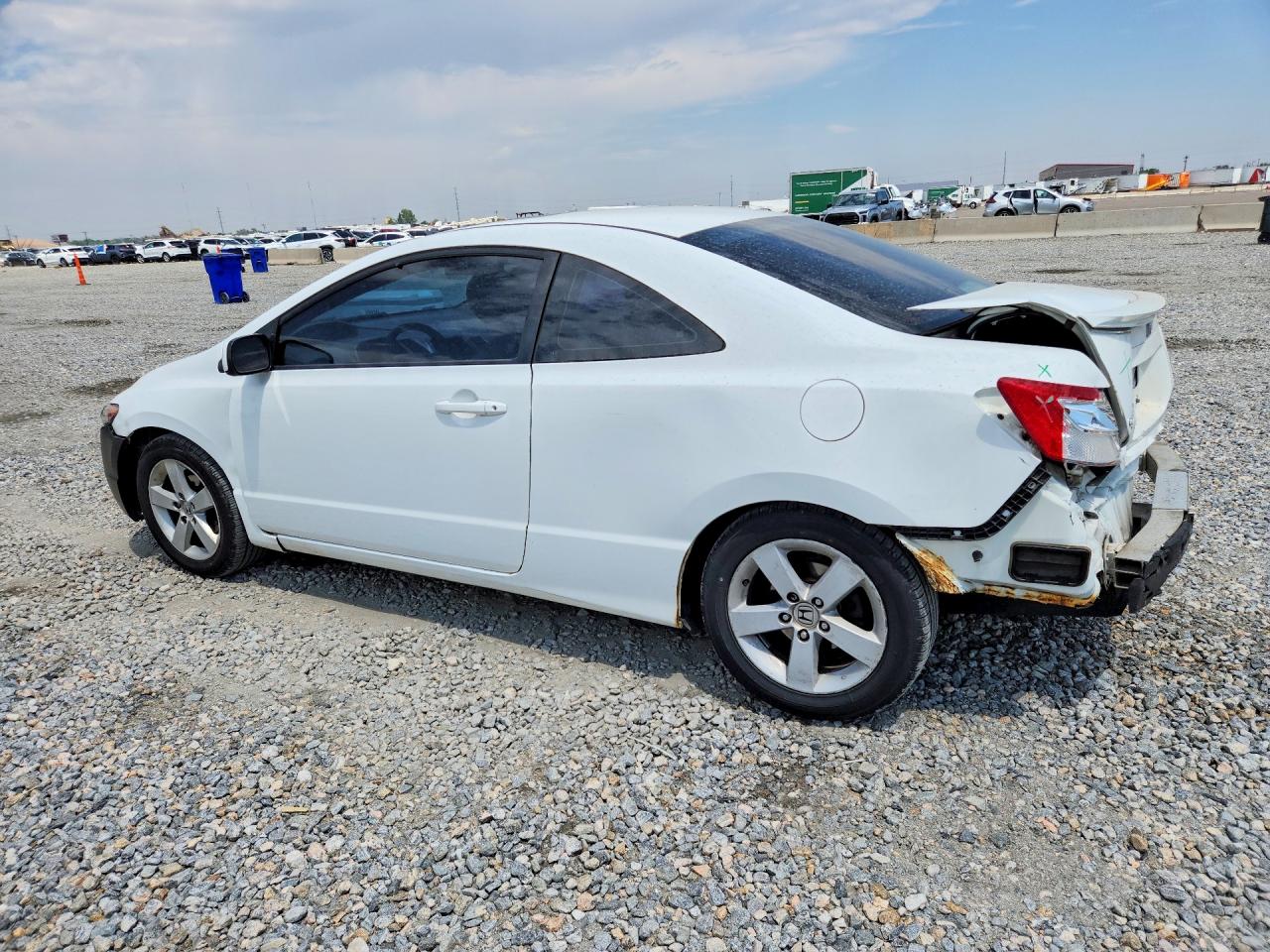 2006 Honda Civic Ex White vin: 2HGFG128X6H536085