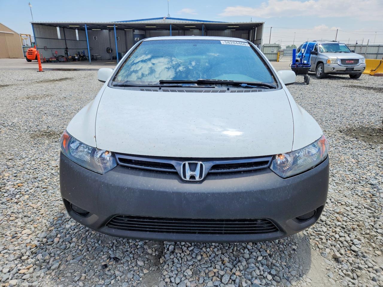 2006 Honda Civic Ex White vin: 2HGFG128X6H536085
