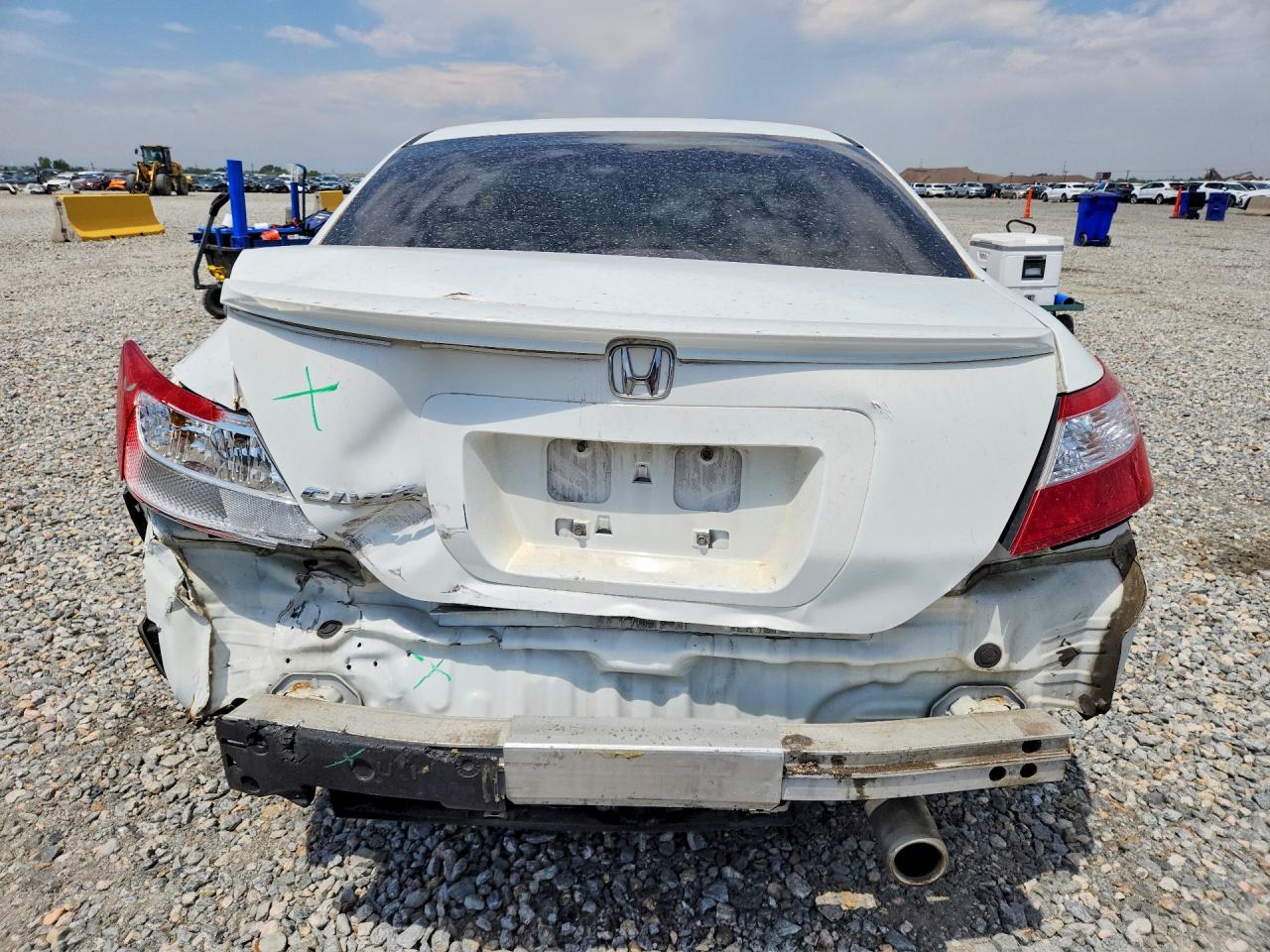 2006 Honda Civic Ex White vin: 2HGFG128X6H536085