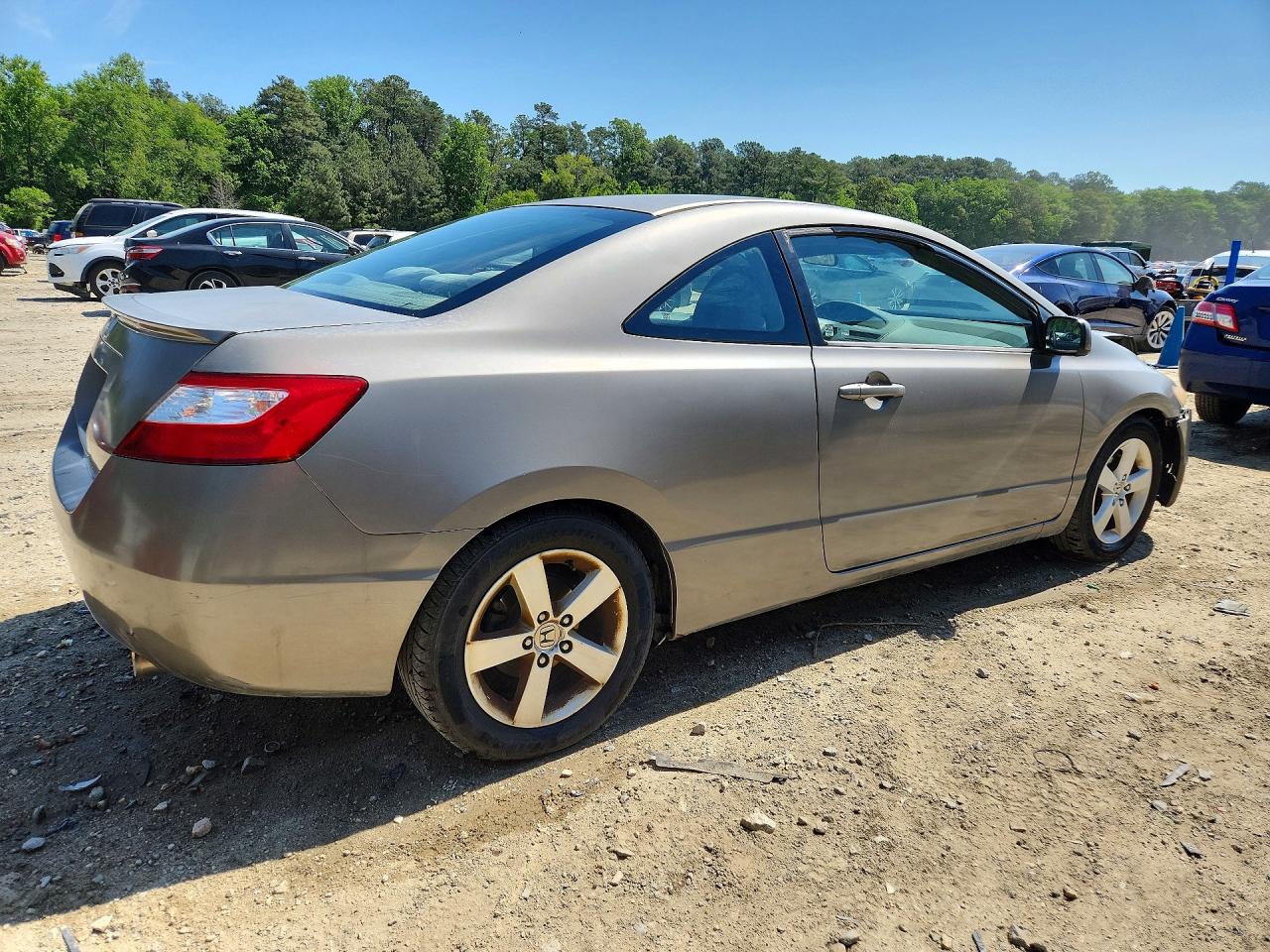 2006 Honda Civic Ex Gray vin: 2HGFG128X6H549886