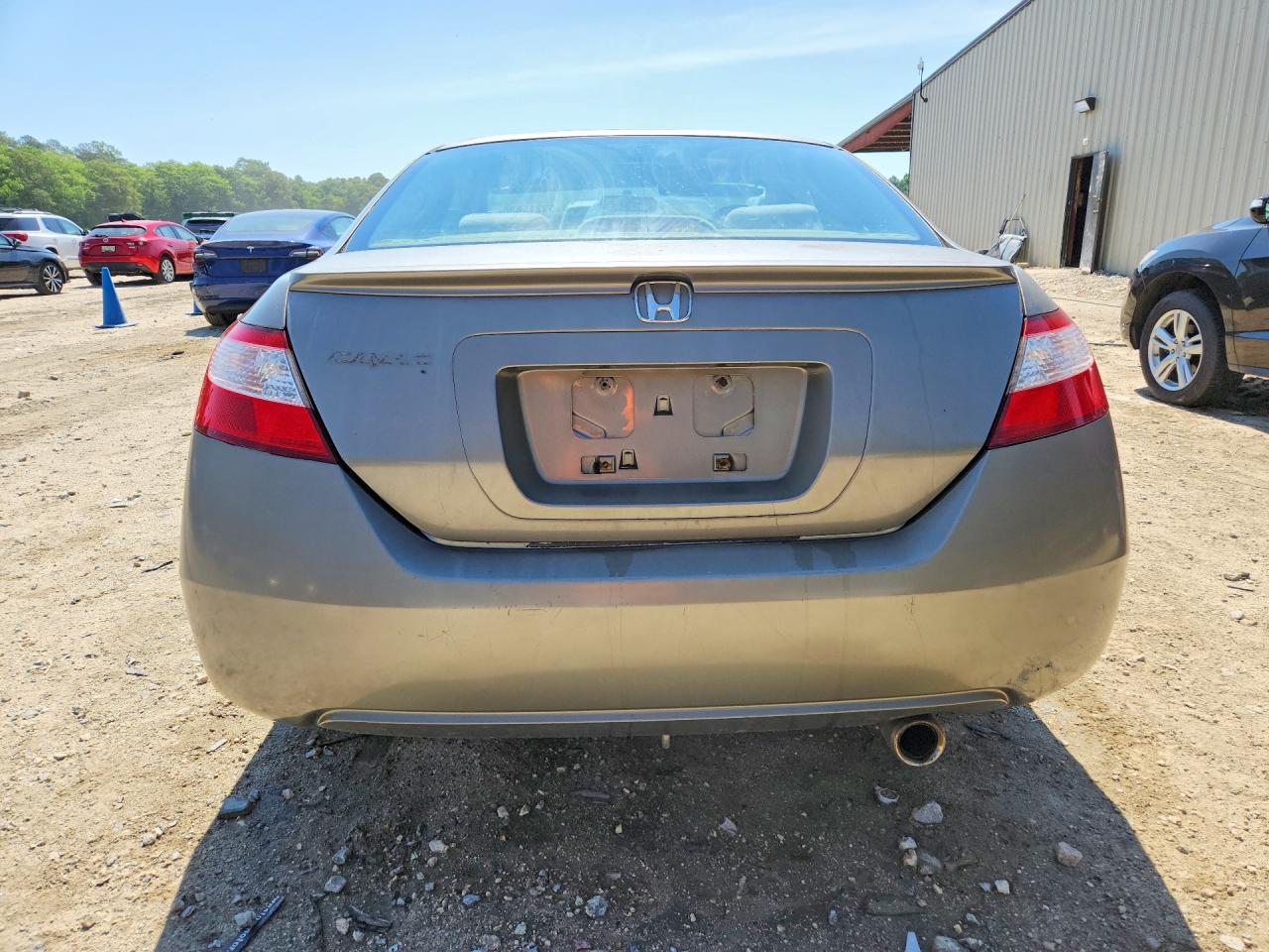 2006 Honda Civic Ex Gray vin: 2HGFG128X6H549886