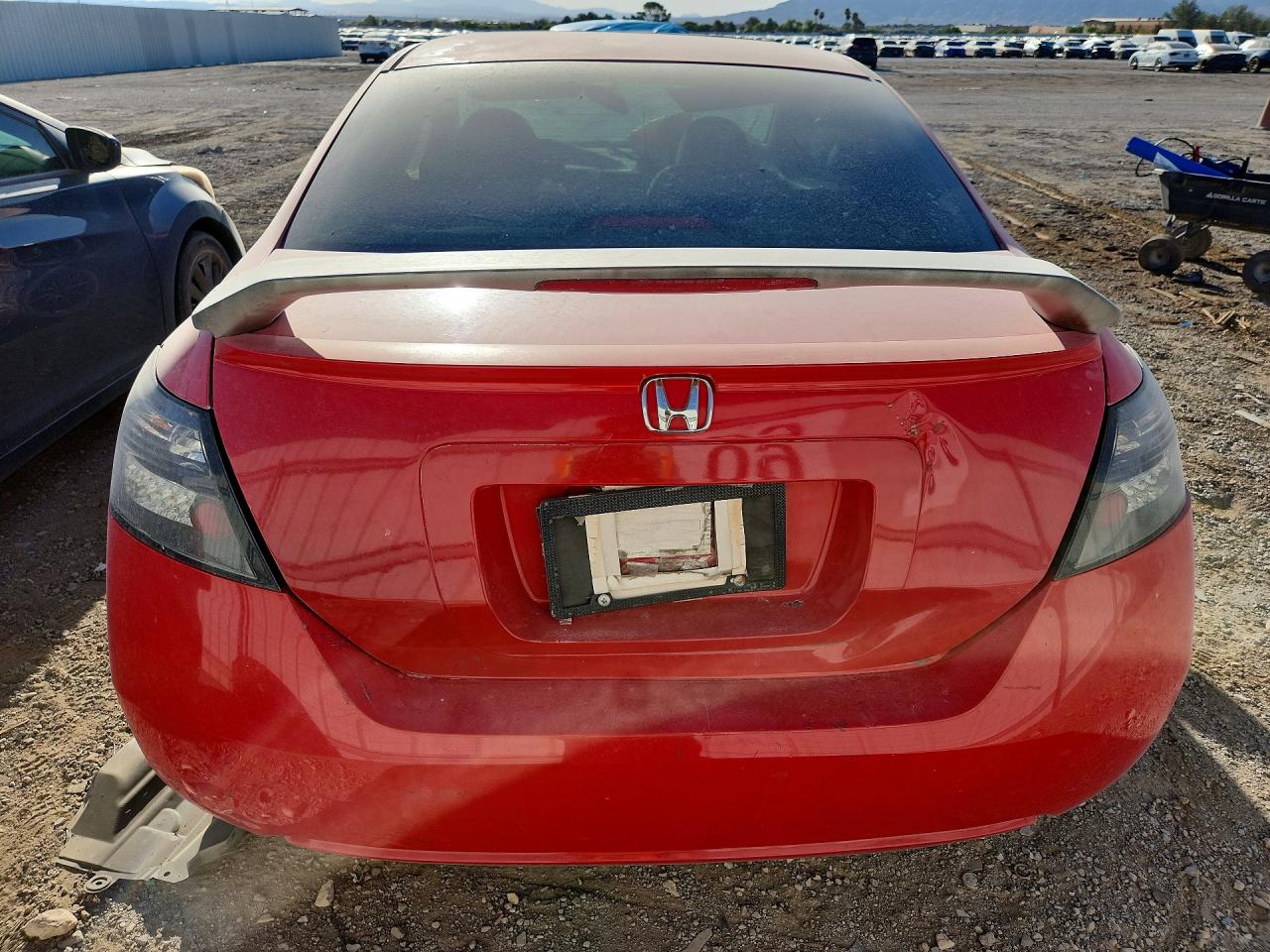 2007 Honda Civic Ex Red vin: 2HGFG128X7H508997