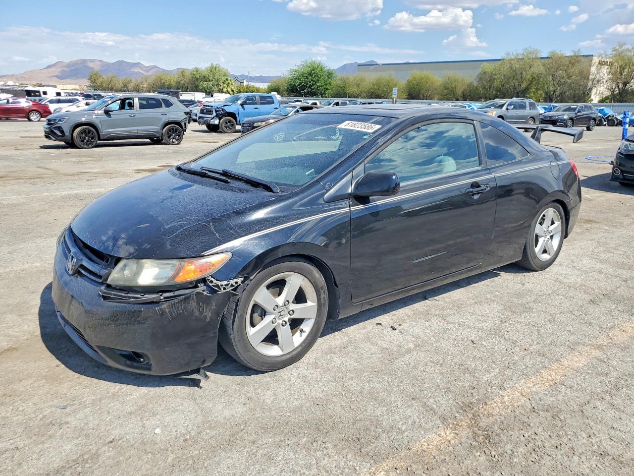 2007 Honda Civic Ex Black vin: 2HGFG128X7H563983