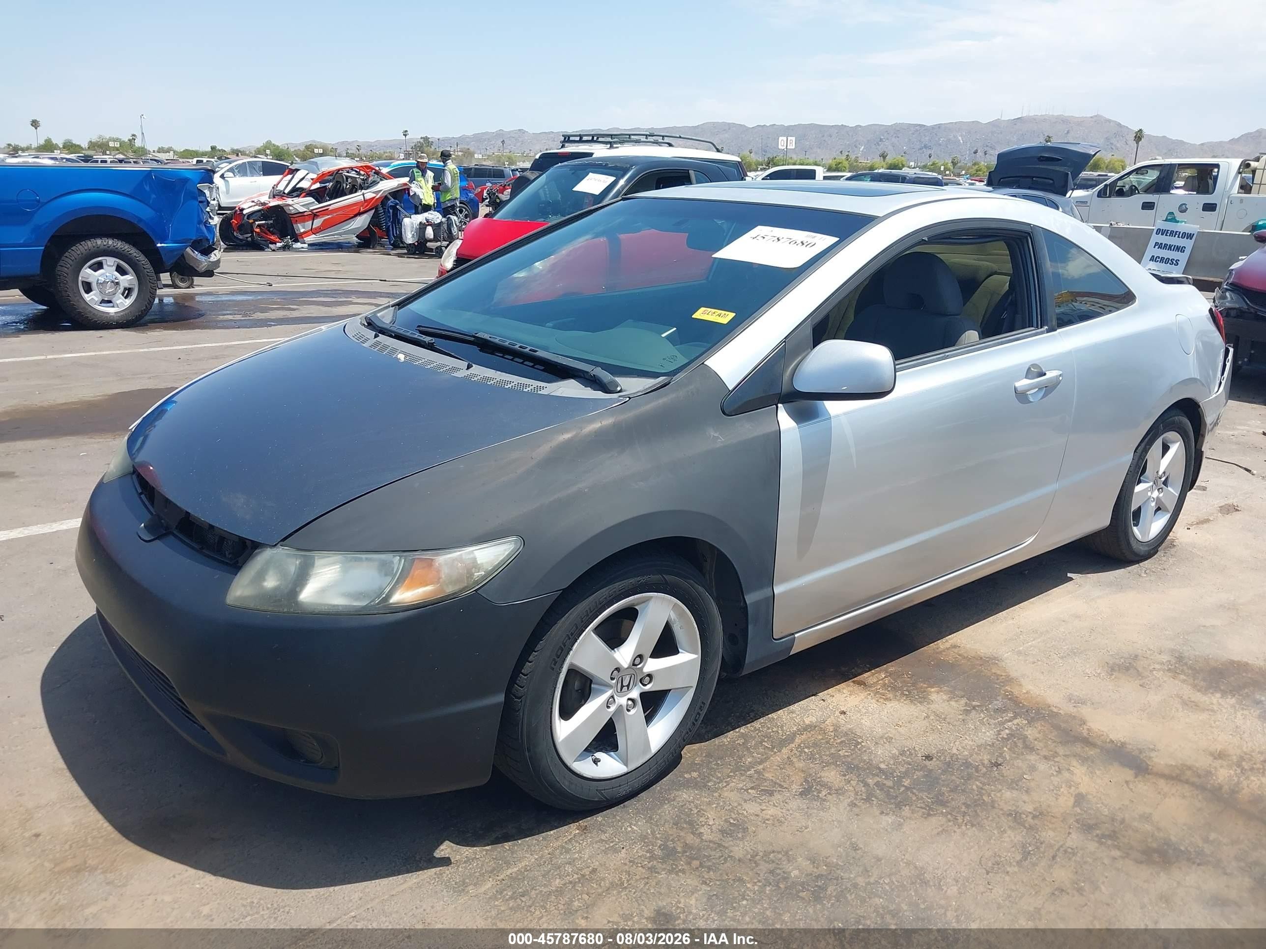 2008 Honda Civic Ex Silver vin: 2HGFG128X8H503042
