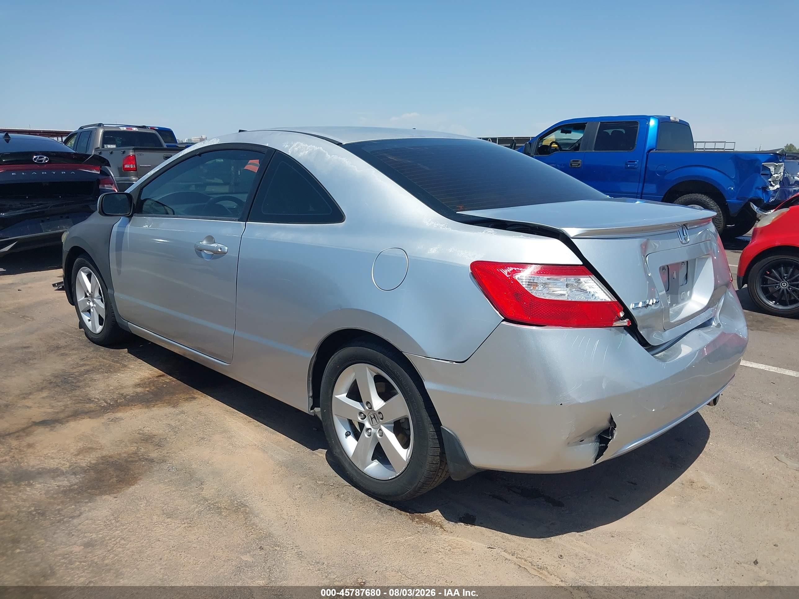 2008 Honda Civic Ex Silver vin: 2HGFG128X8H503042
