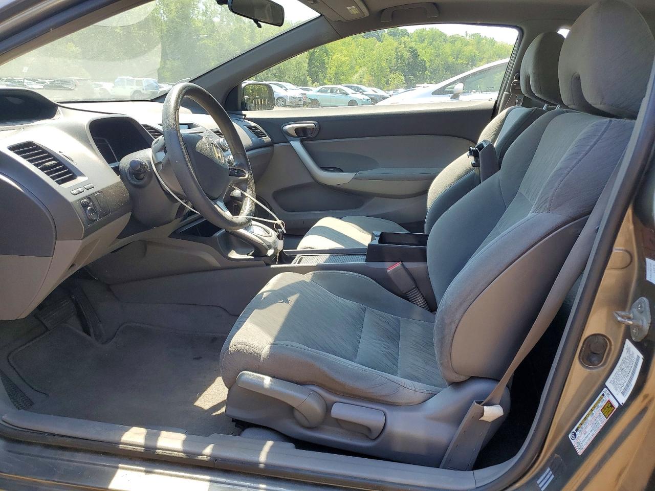 2008 Honda Civic Gray vin: 2HGFG128X8H509312