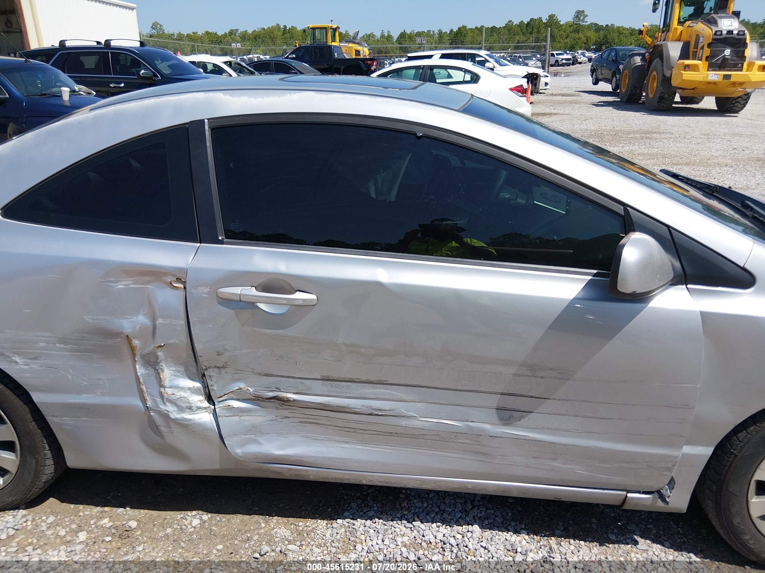 2009 Honda Civic Ex Gray vin: 2HGFG128X9H502863