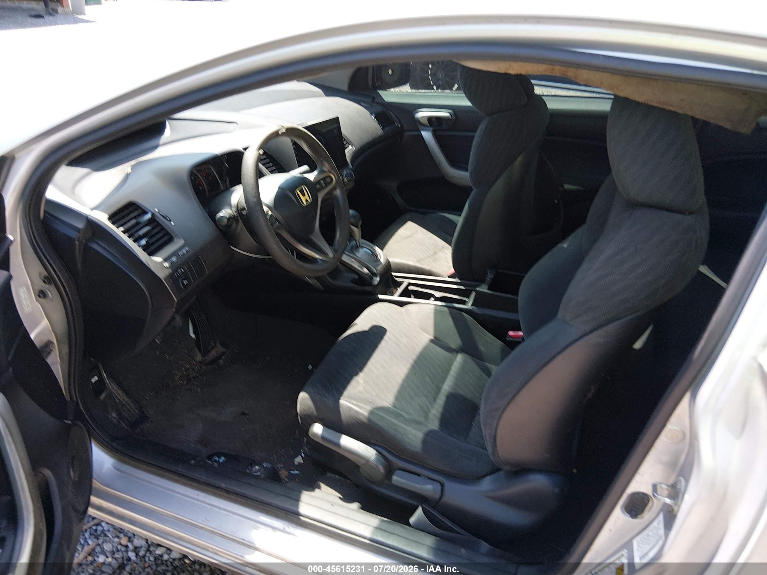 2009 Honda Civic Ex Gray vin: 2HGFG128X9H502863