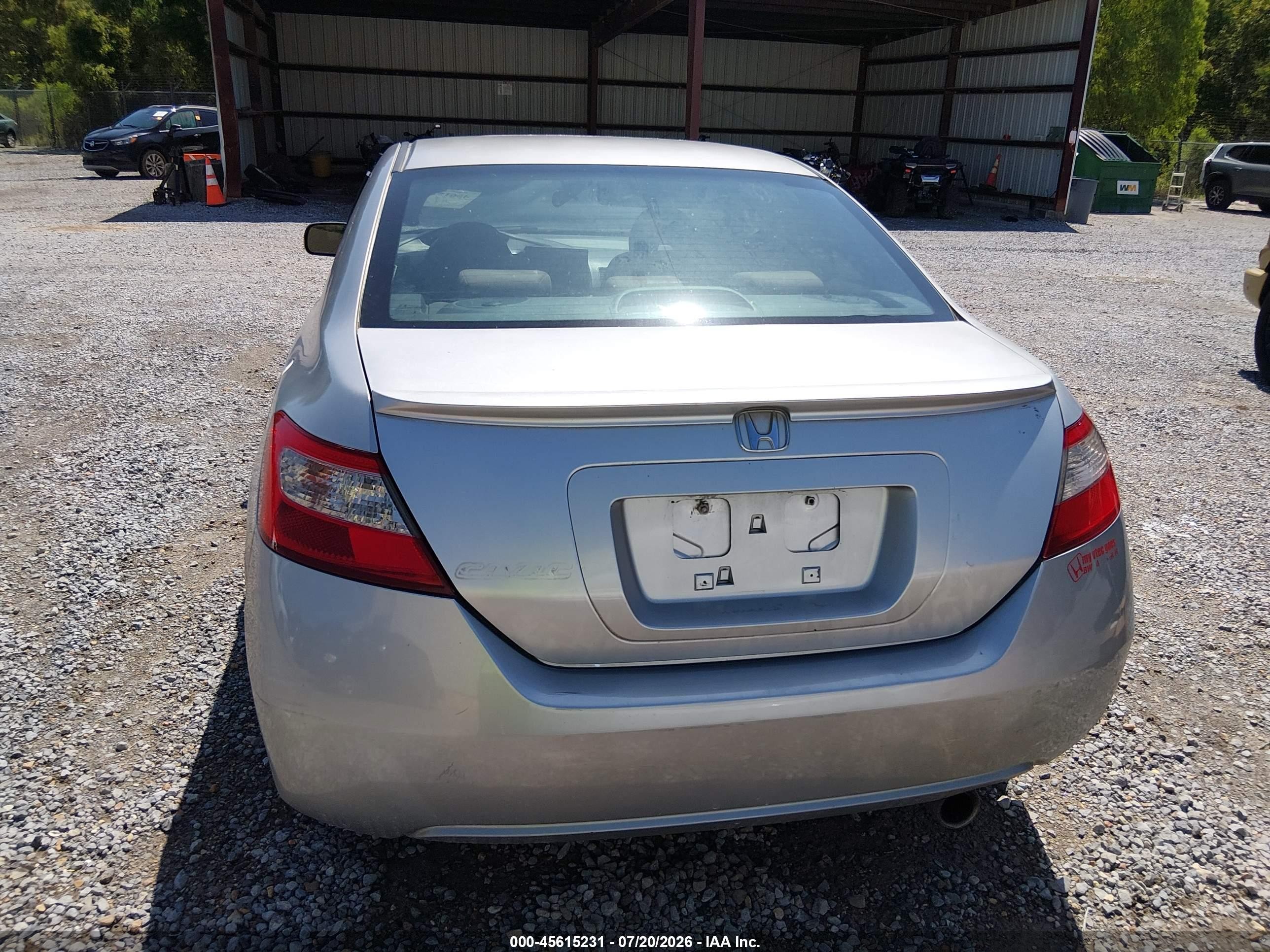 2009 Honda Civic Ex Gray vin: 2HGFG128X9H502863