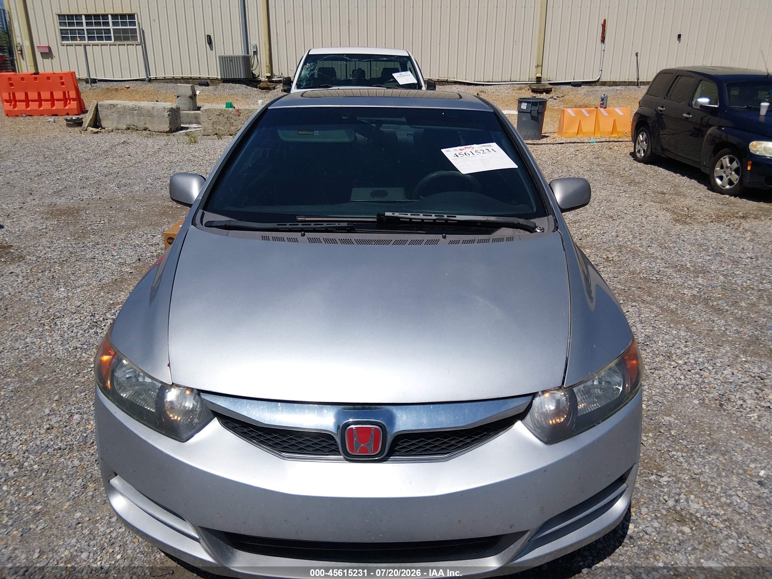 2009 Honda Civic Ex Gray vin: 2HGFG128X9H502863