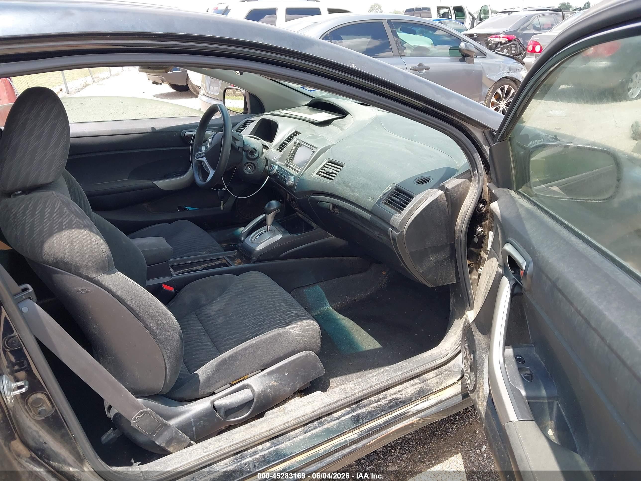 2009 Honda Civic Ex Black vin: 2HGFG128X9H515130