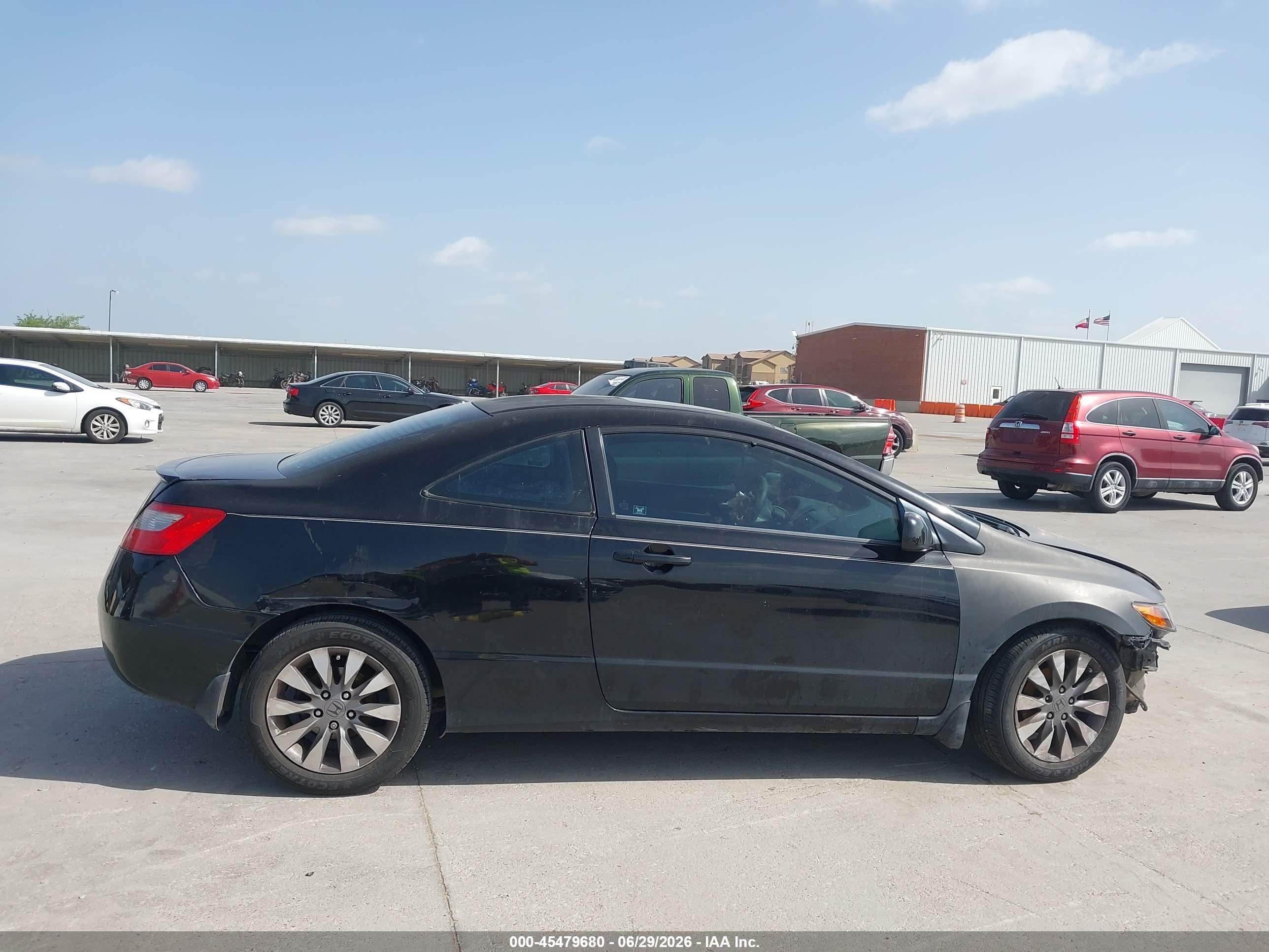 2009 Honda Civic Ex Black vin: 2HGFG128X9H531148