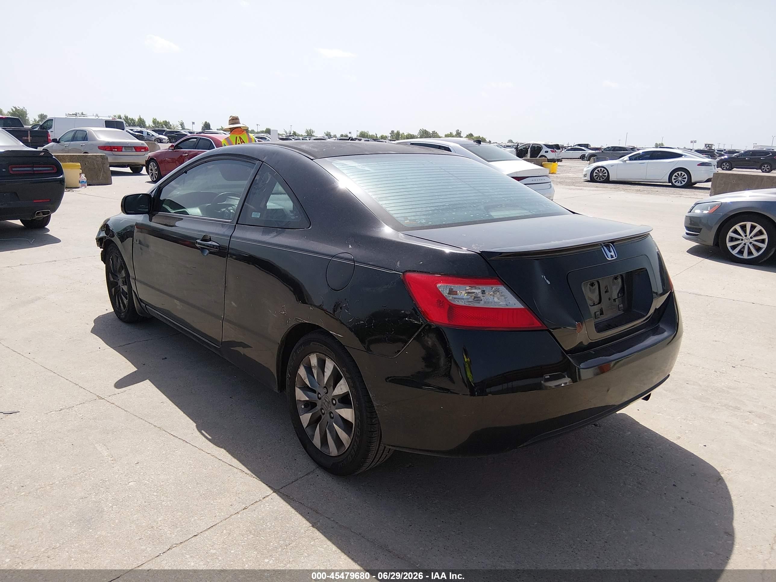 2009 Honda Civic Ex Black vin: 2HGFG128X9H531148