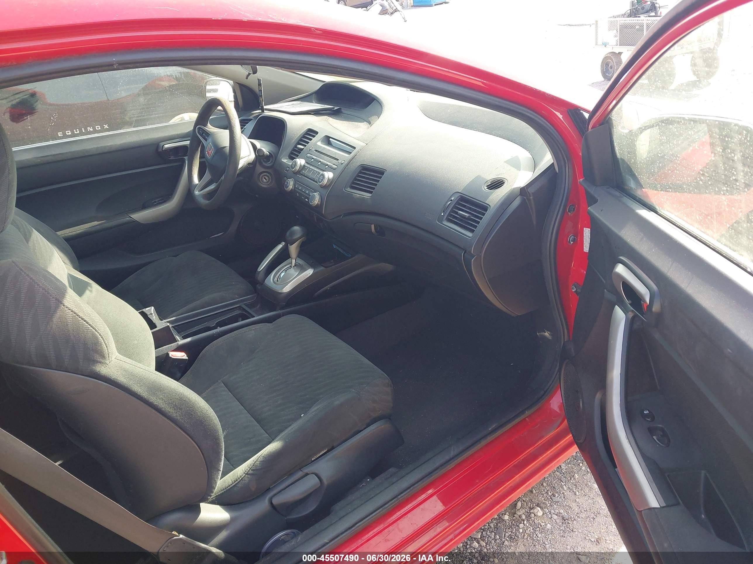 2009 Honda Civic Ex Red vin: 2HGFG128X9H532574