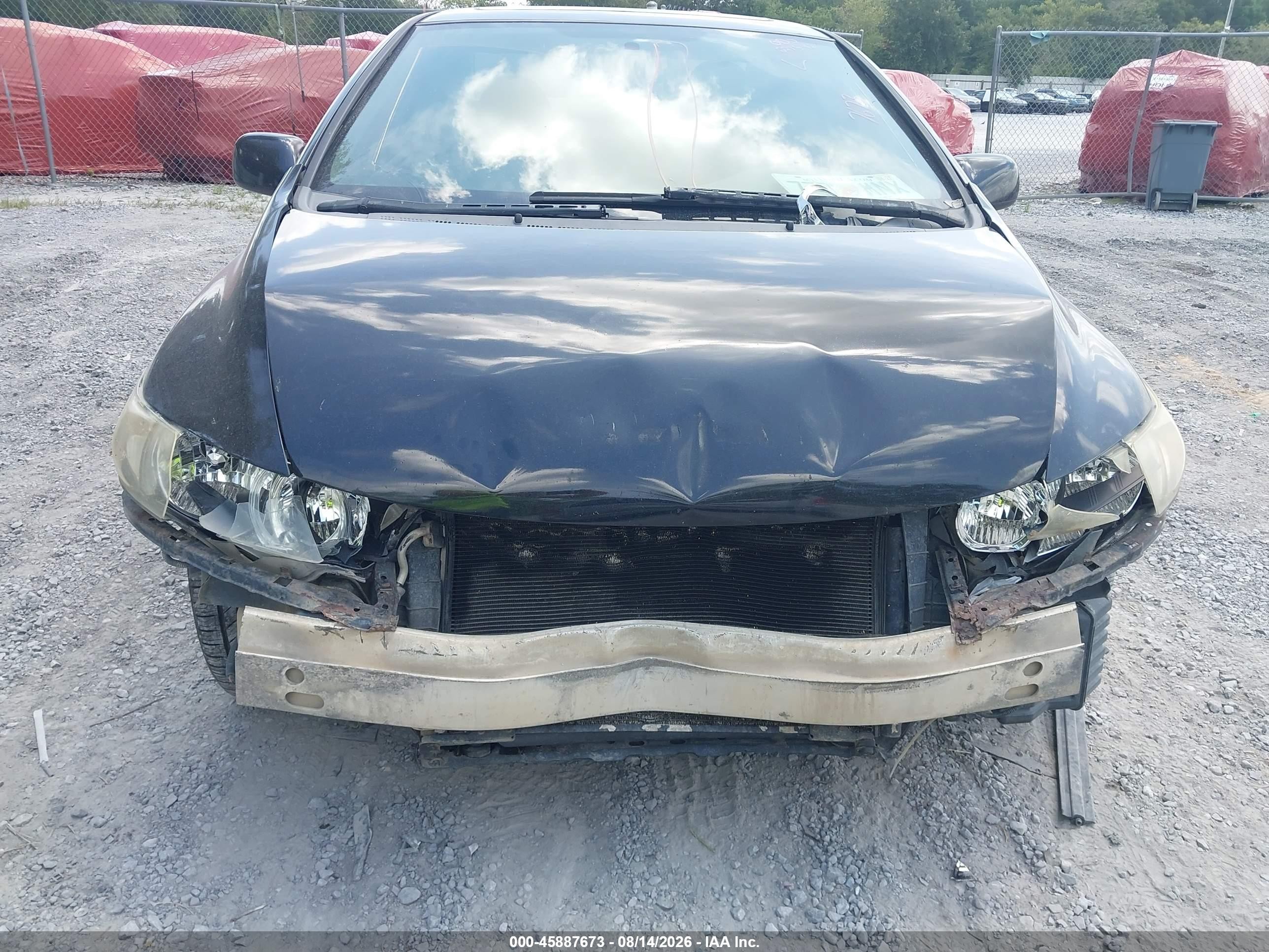 2009 Honda Civic Ex Black vin: 2HGFG128X9H533921