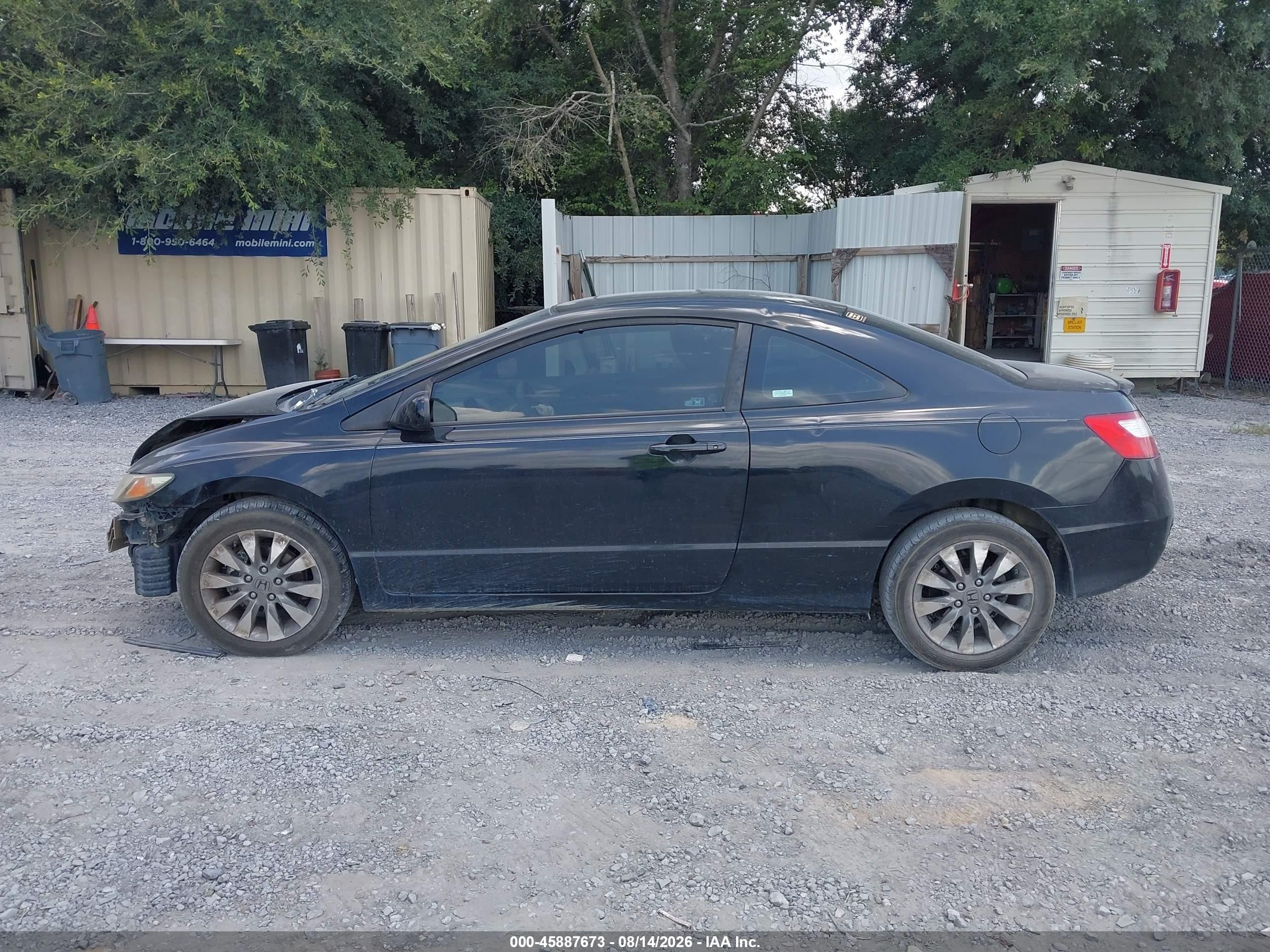 2009 Honda Civic Ex Black vin: 2HGFG128X9H533921