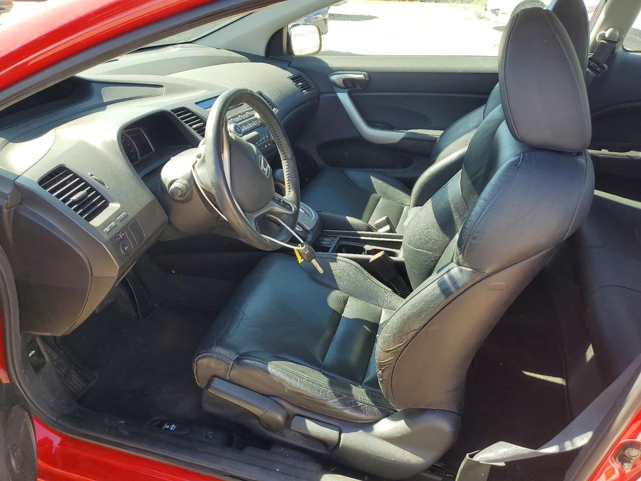 2008 Honda Civic Exl Red vin: 2HGFG12908H546765