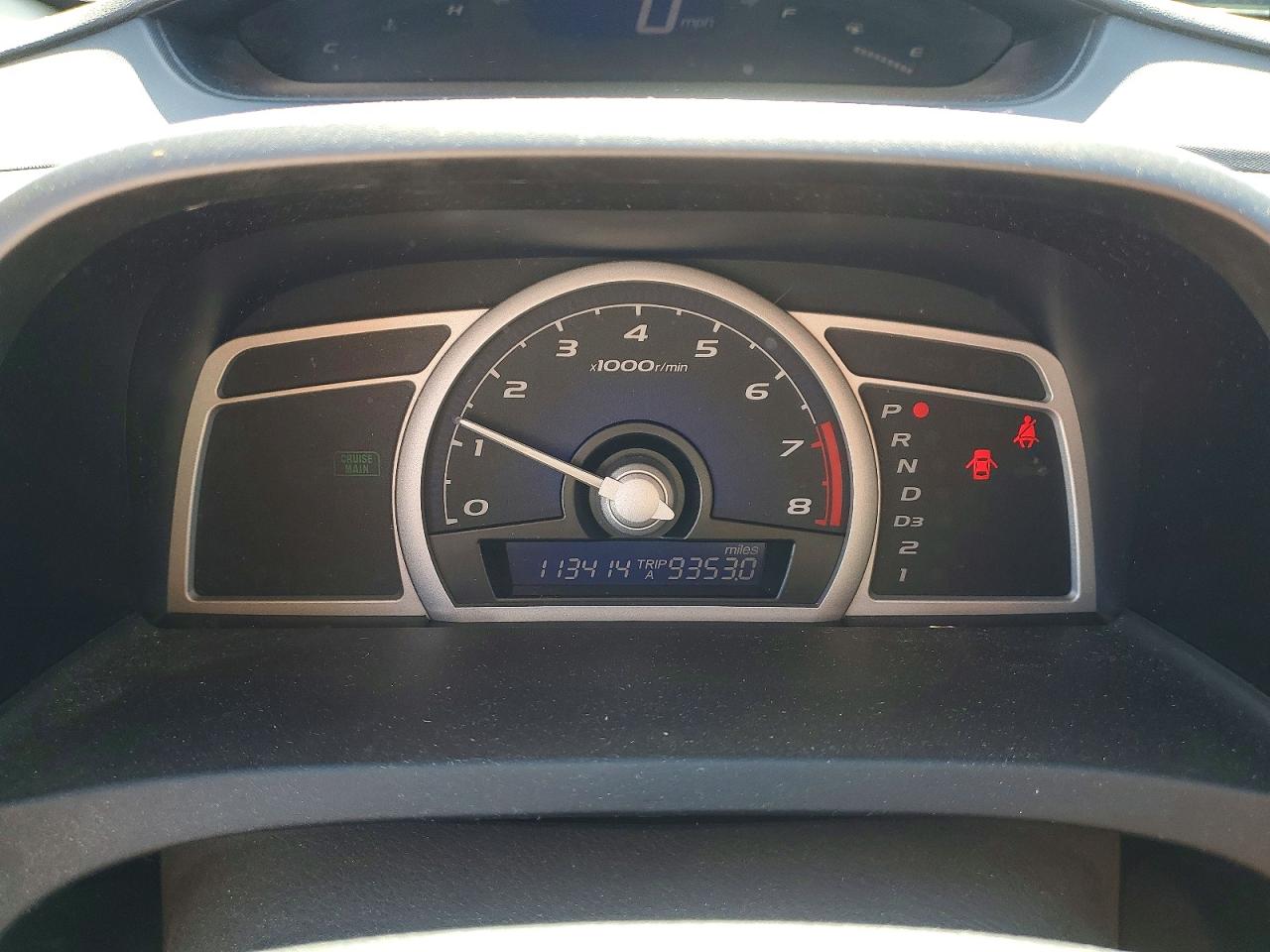 2008 Honda Civic Exl Red vin: 2HGFG12908H546765
