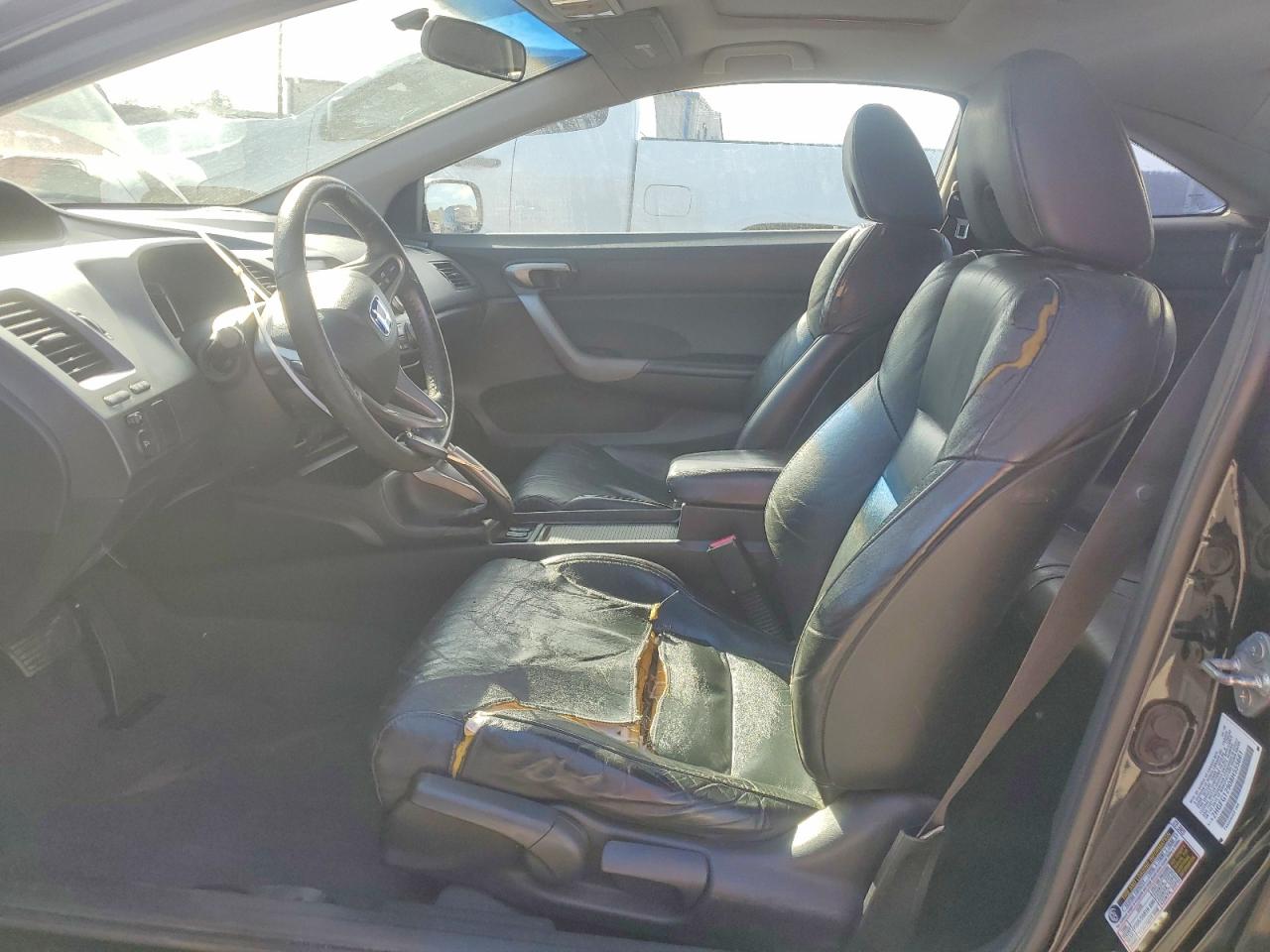 2008 Honda Civic Exl Black vin: 2HGFG12908H555661
