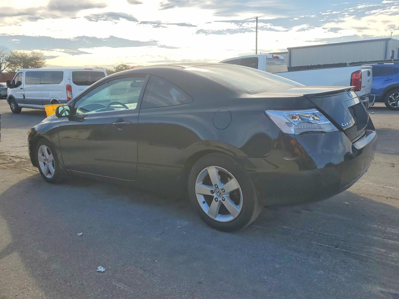 2008 Honda Civic Exl Black vin: 2HGFG12908H555661