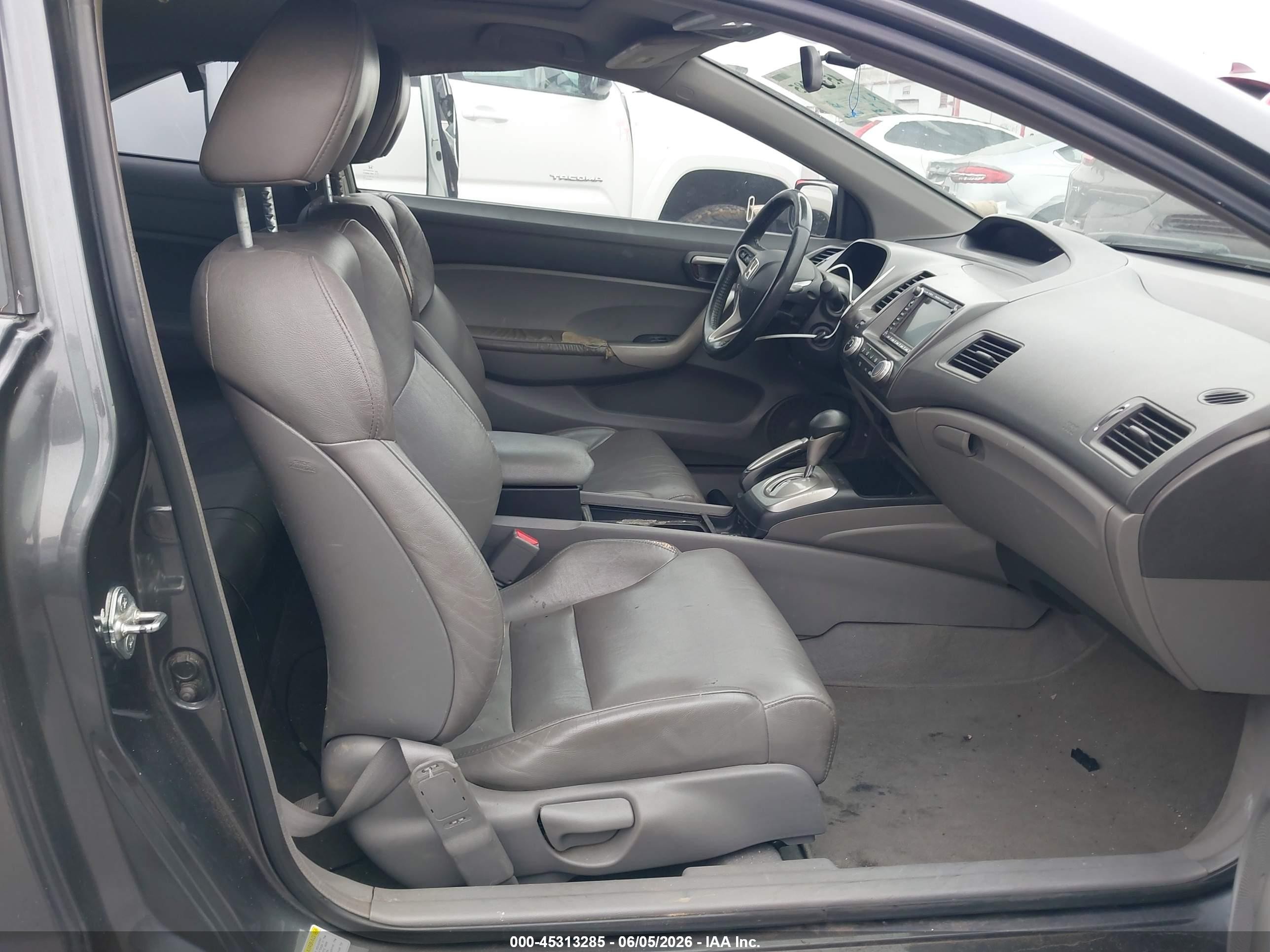 2009 Honda Civic Ex-l Gray vin: 2HGFG12909H502976