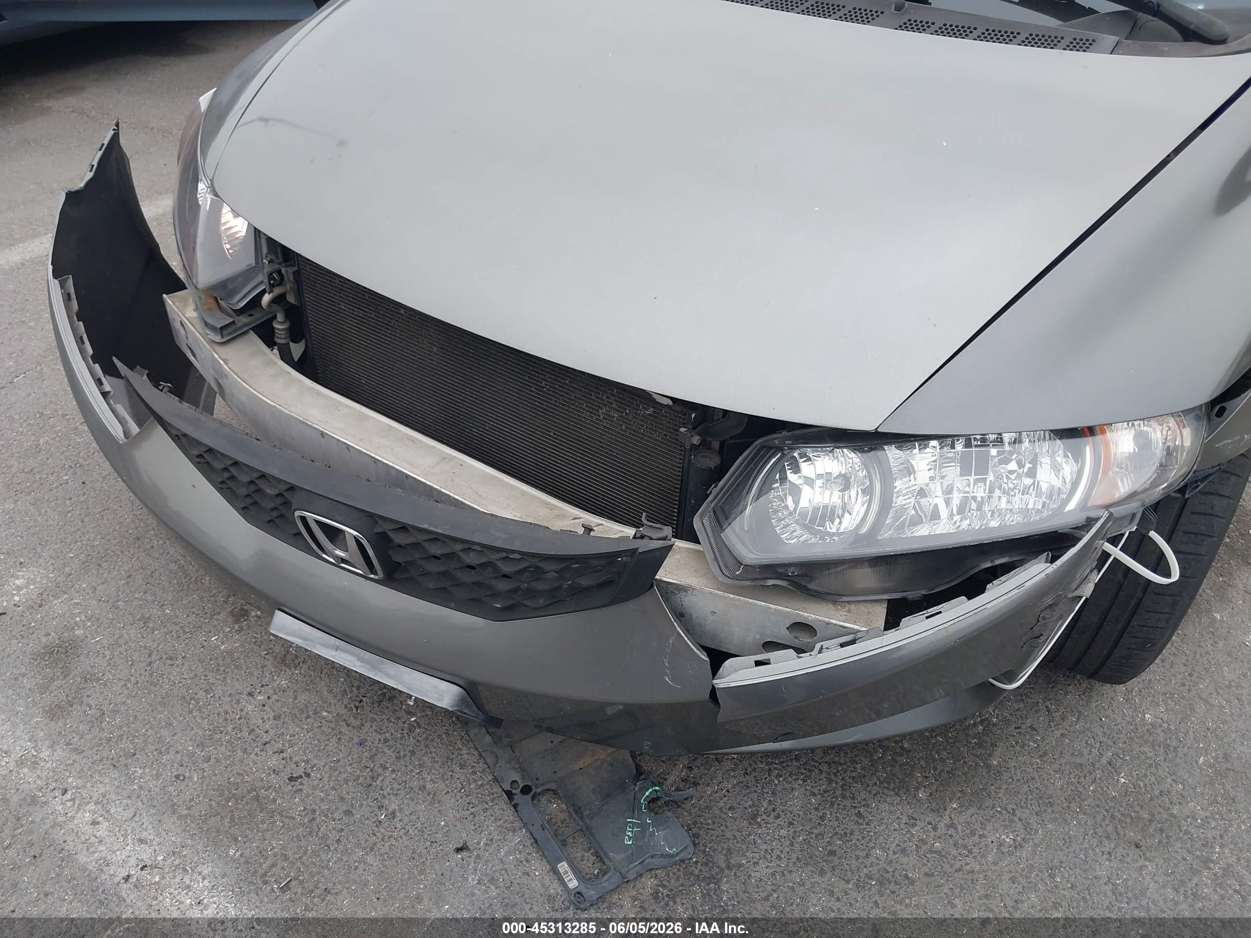 2009 Honda Civic Ex-l Gray vin: 2HGFG12909H502976