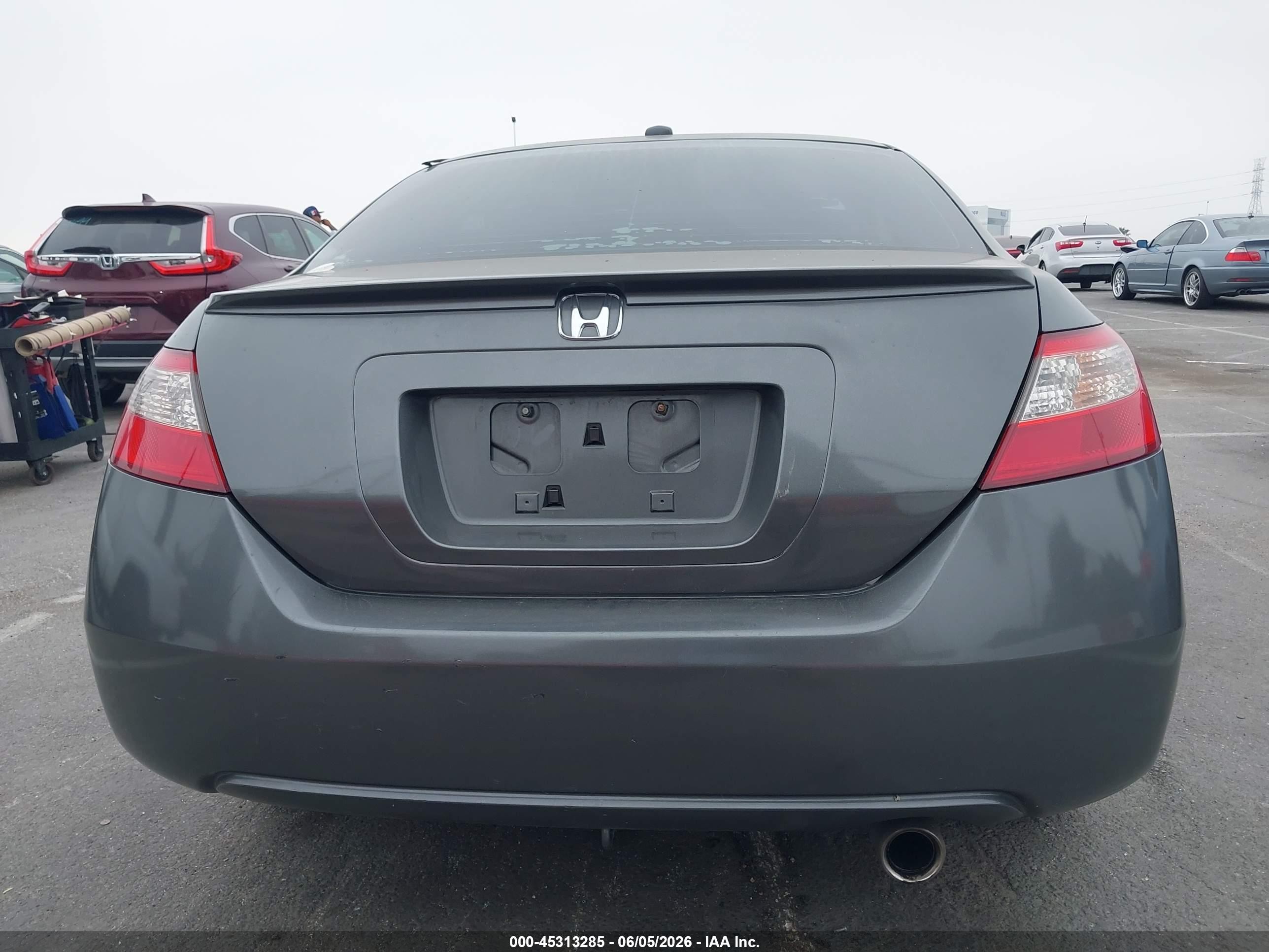 2009 Honda Civic Ex-l Gray vin: 2HGFG12909H502976