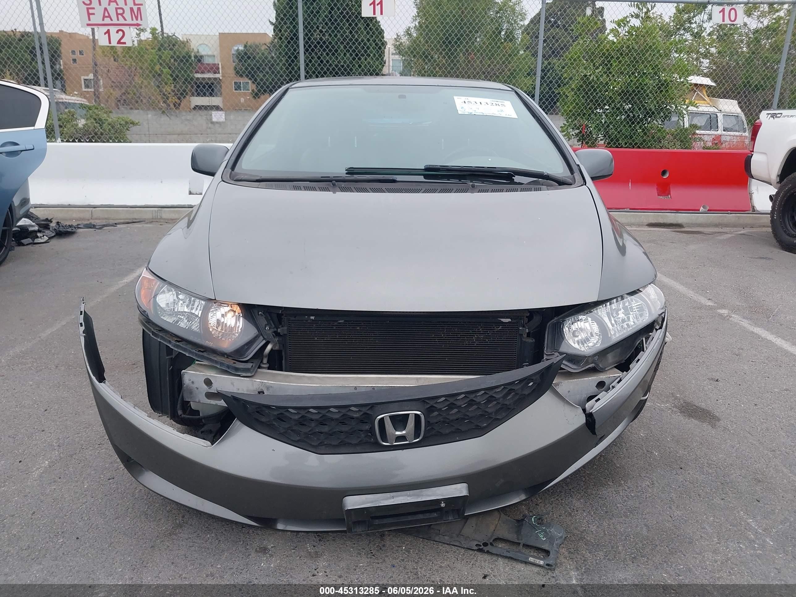 2009 Honda Civic Ex-l Gray vin: 2HGFG12909H502976