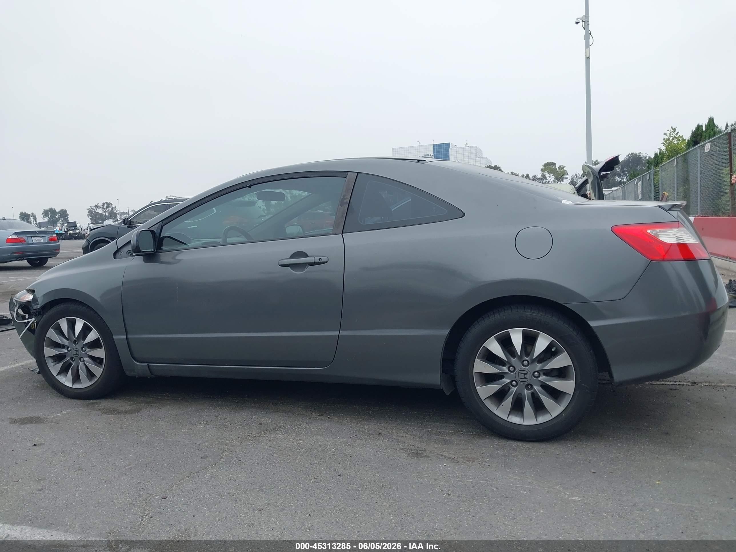 2009 Honda Civic Ex-l Gray vin: 2HGFG12909H502976