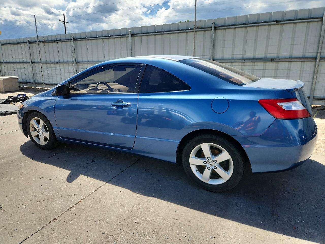 2008 Honda Civic Exl Blue vin: 2HGFG12918H520563