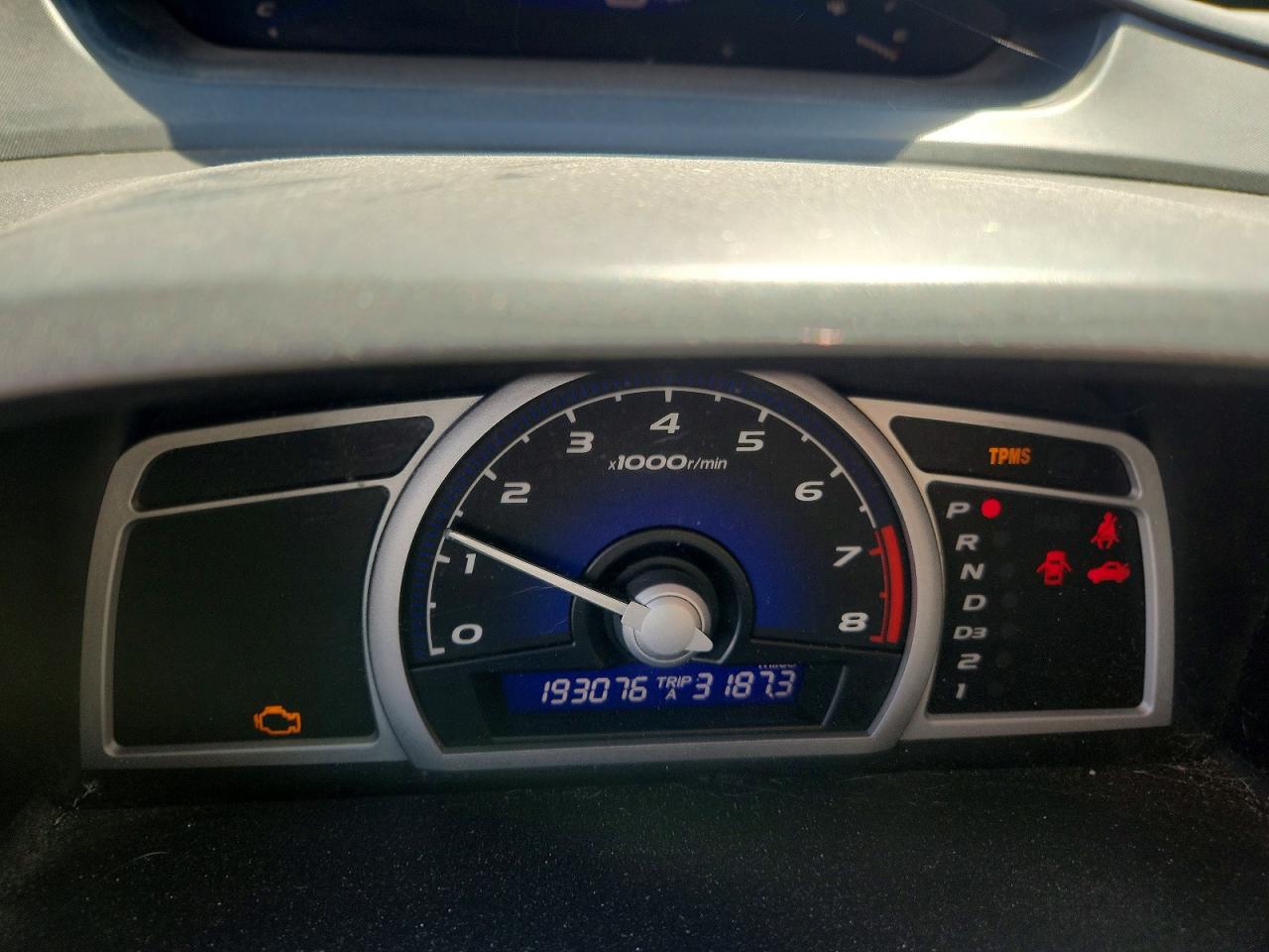 2008 Honda Civic Exl Blue vin: 2HGFG12918H520563