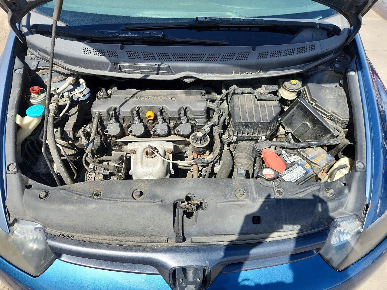 2008 Honda Civic Exl Blue vin: 2HGFG12918H520563