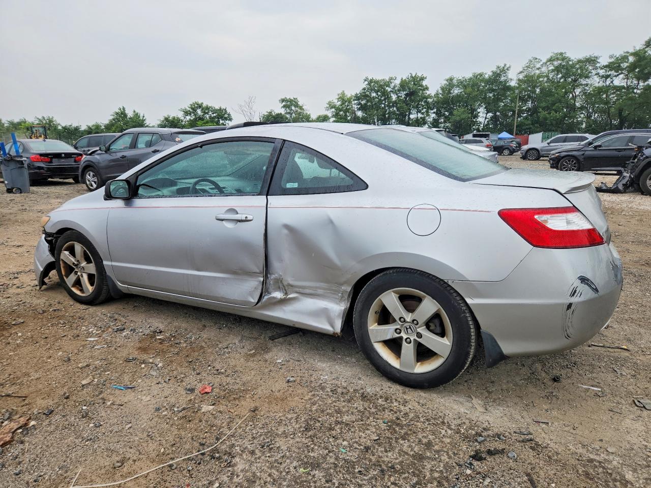2008 Honda Civic Exl Серебряный vin: 2HGFG12918H561601