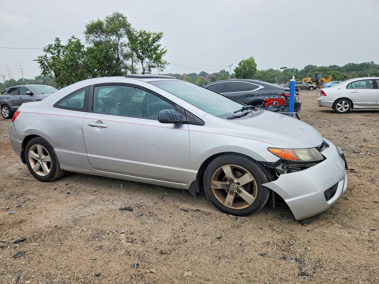 2008 Honda Civic Exl Серебряный vin: 2HGFG12918H561601