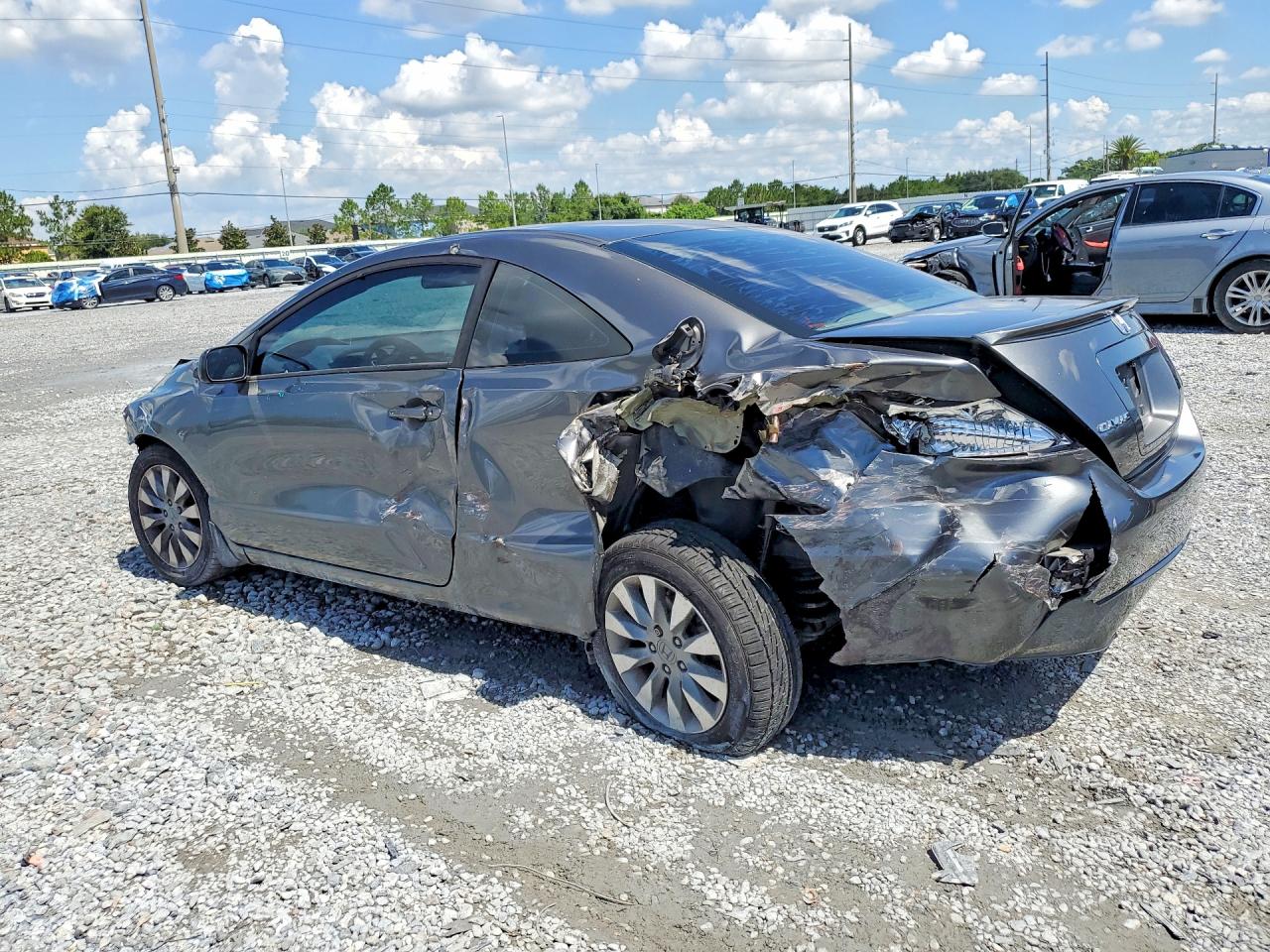 2009 Honda Civic Exl Gray vin: 2HGFG12919H509600