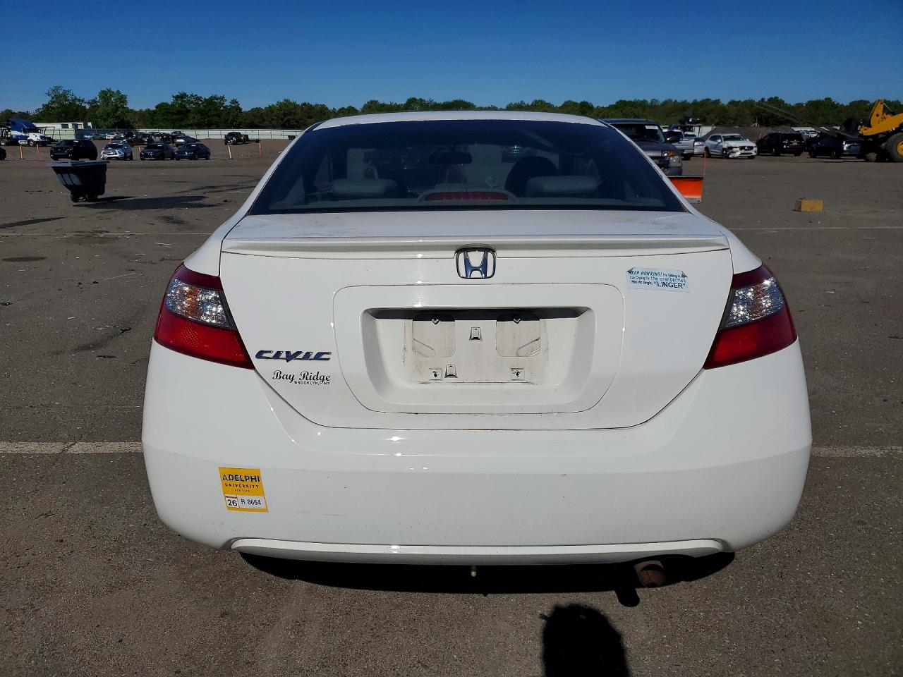 2009 Honda Civic Exl White vin: 2HGFG12919H519981